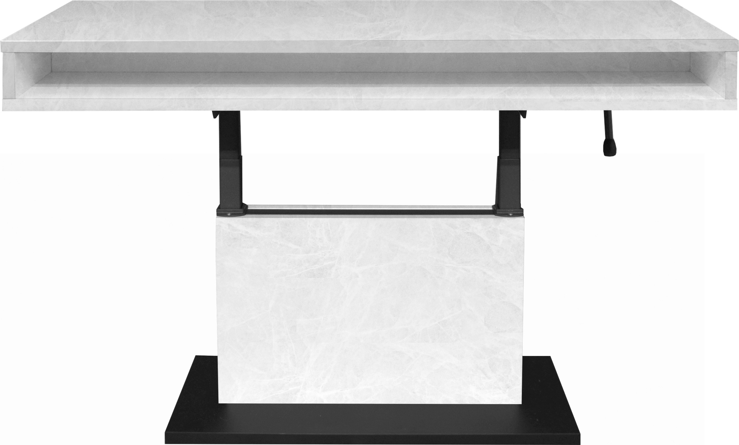 Mäusbacher Couchtisch »Lift Couchtisch«, höhenverstellbar von 59-78 cm, Breite 110 cm, Metallgestell