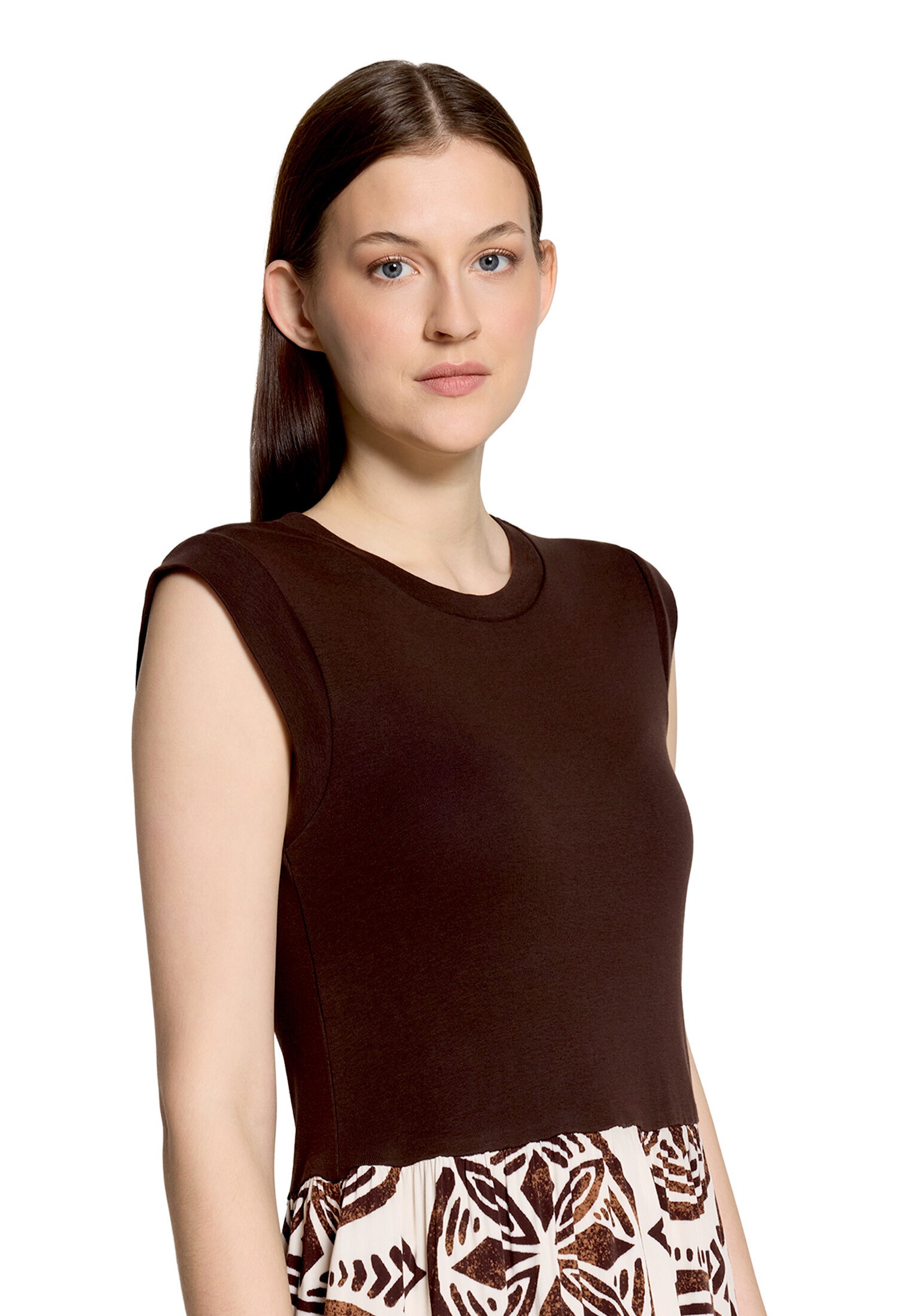 Cartoon Druckkleid »Damen mit Eingrifftaschen« Nahttasche