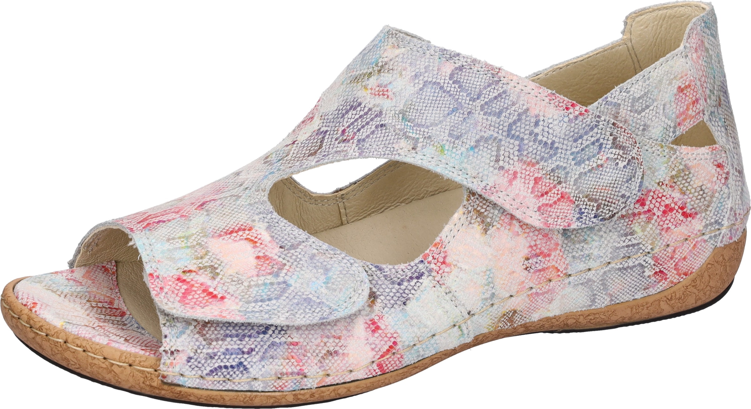 Waldläufer Sandale "Heliett", Sommerschuh, Sandalette, Keilabsatz, geschlos günstig online kaufen