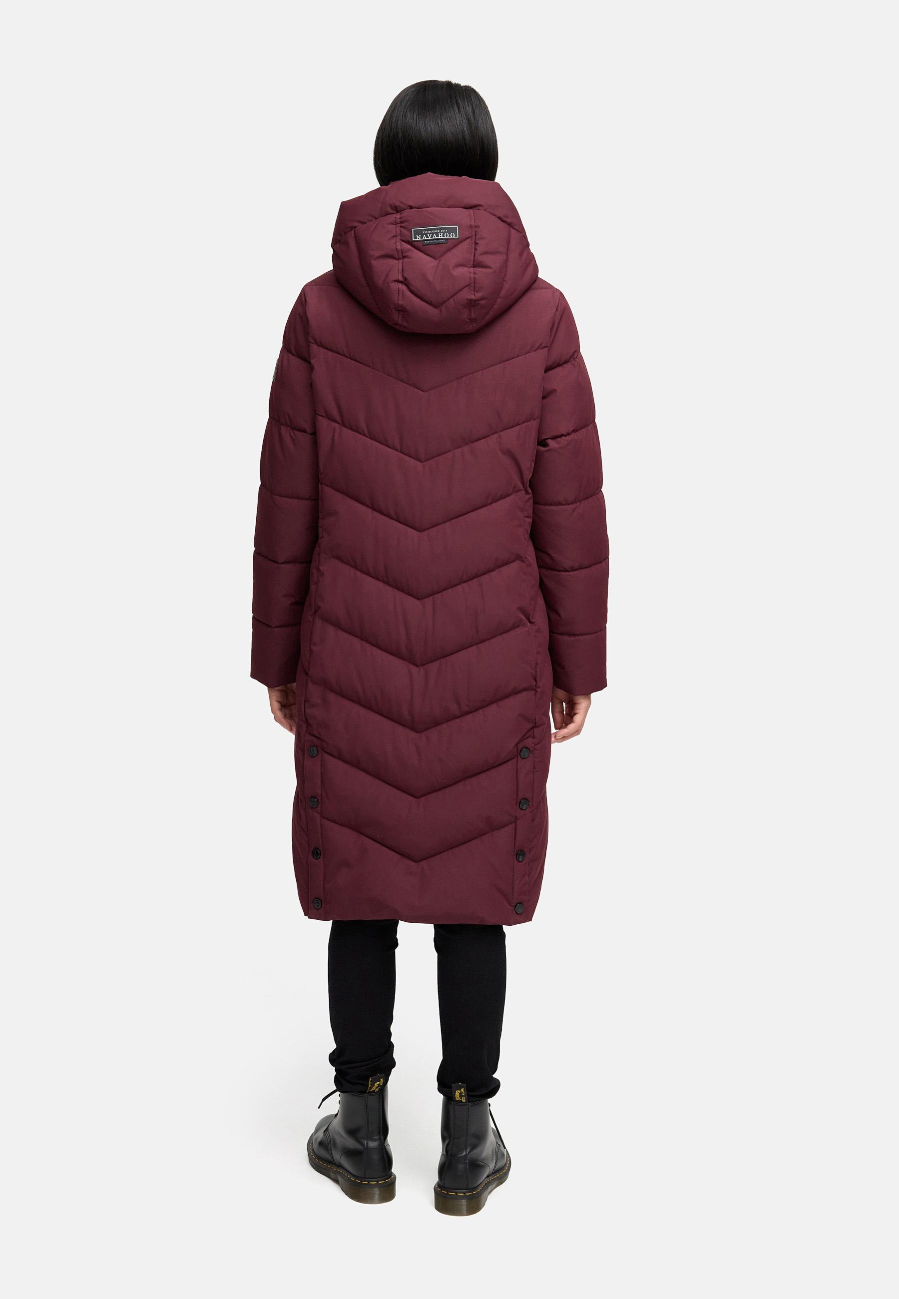 Navahoo Steppmantel »Sahnekatzii XIV«, Schicker Wintermantel mit kuschlig warm wattiertem Kragen