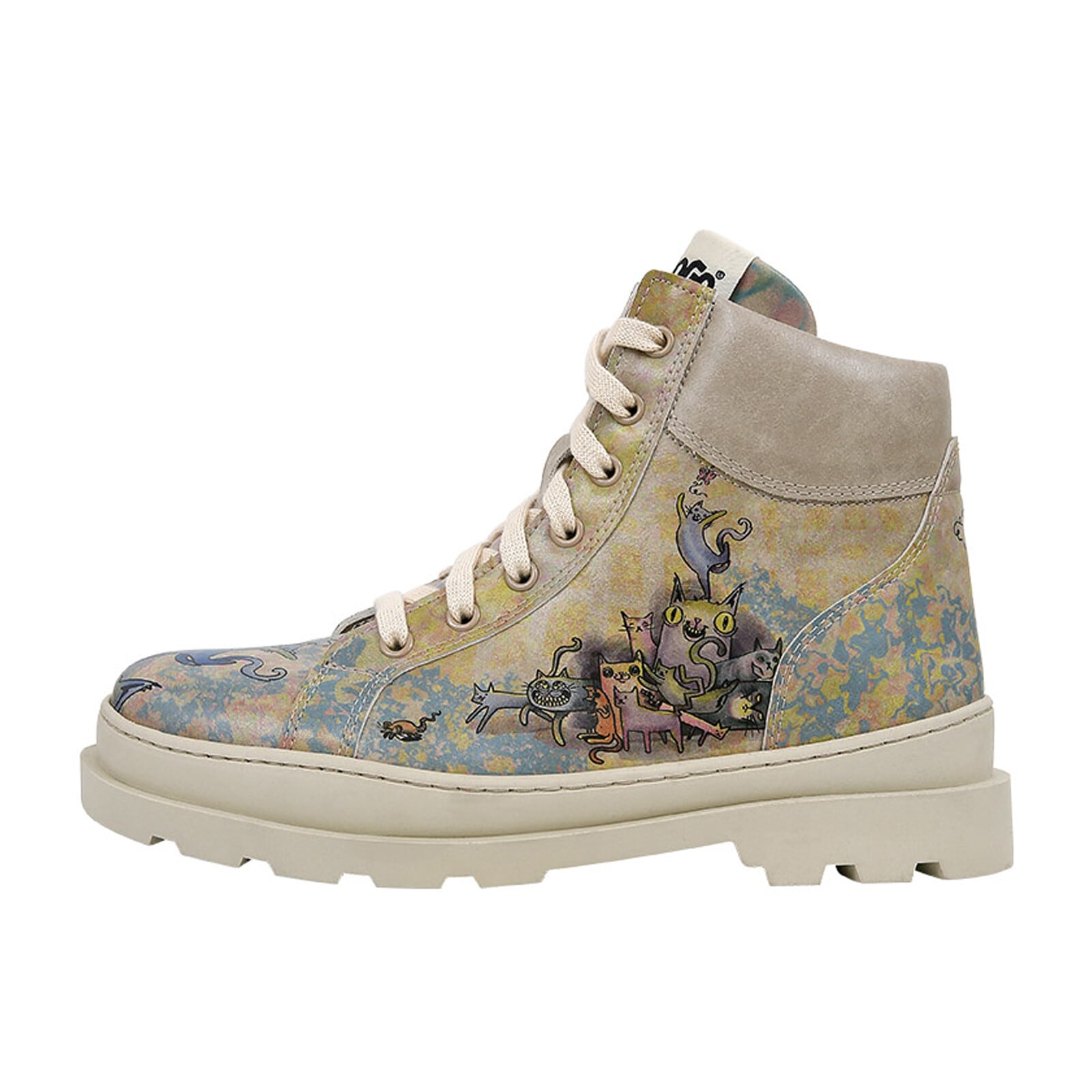 DOGO Winterboots "Adriana Rain Waters My Soul Damen Stiefeletten, Adriana Brick In" Handgefertigt