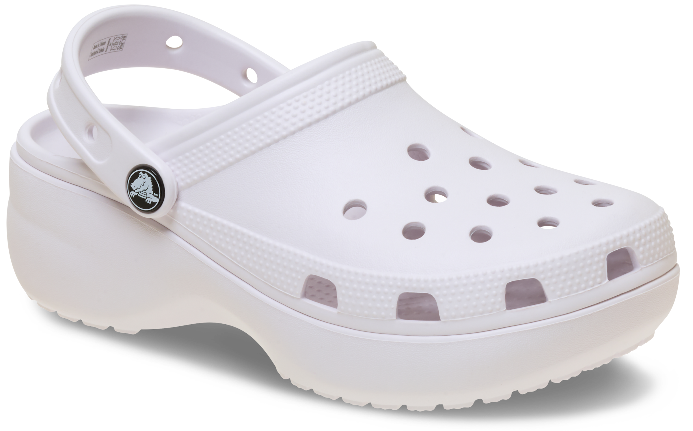 Crocs Clog "Classic Platform Clog W" Sommerschuh, Schlappen, Hausschuh, trendige Plateausohle