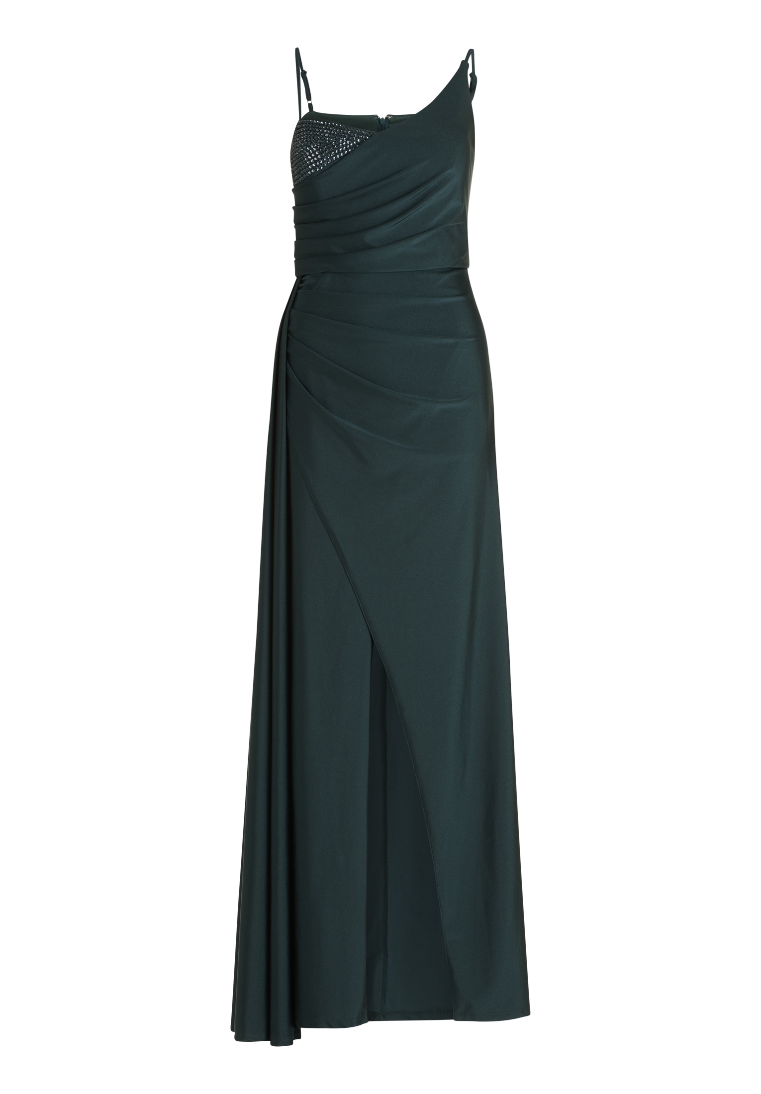 Vera Mont Abendkleid "Vera Mont Abendkleid mit Schmucksteinen", Raffung günstig online kaufen