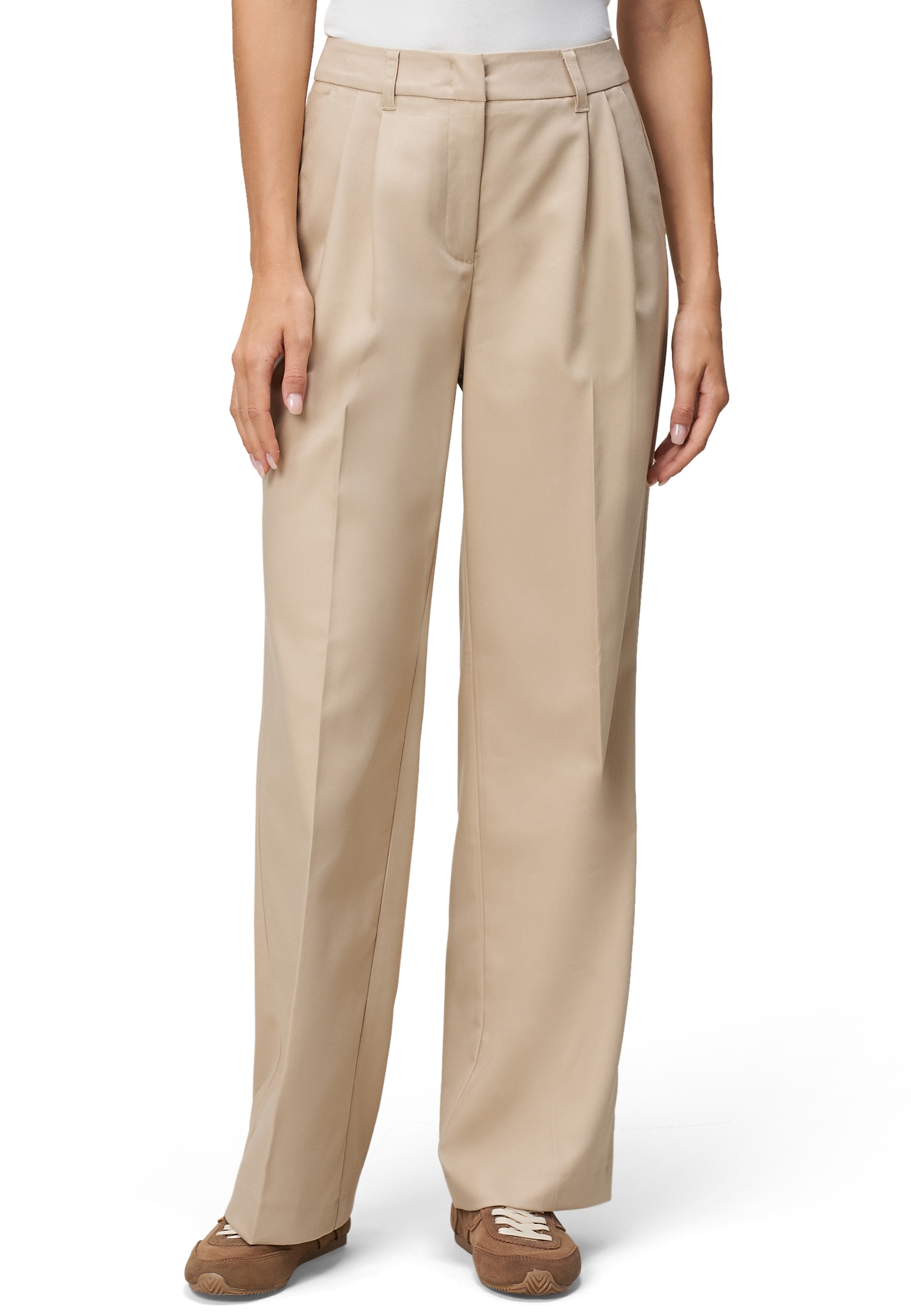 Zero Stoffhose "zero Damen Hose mit Bundfalten 32 Inch", weiteres Detail günstig online kaufen