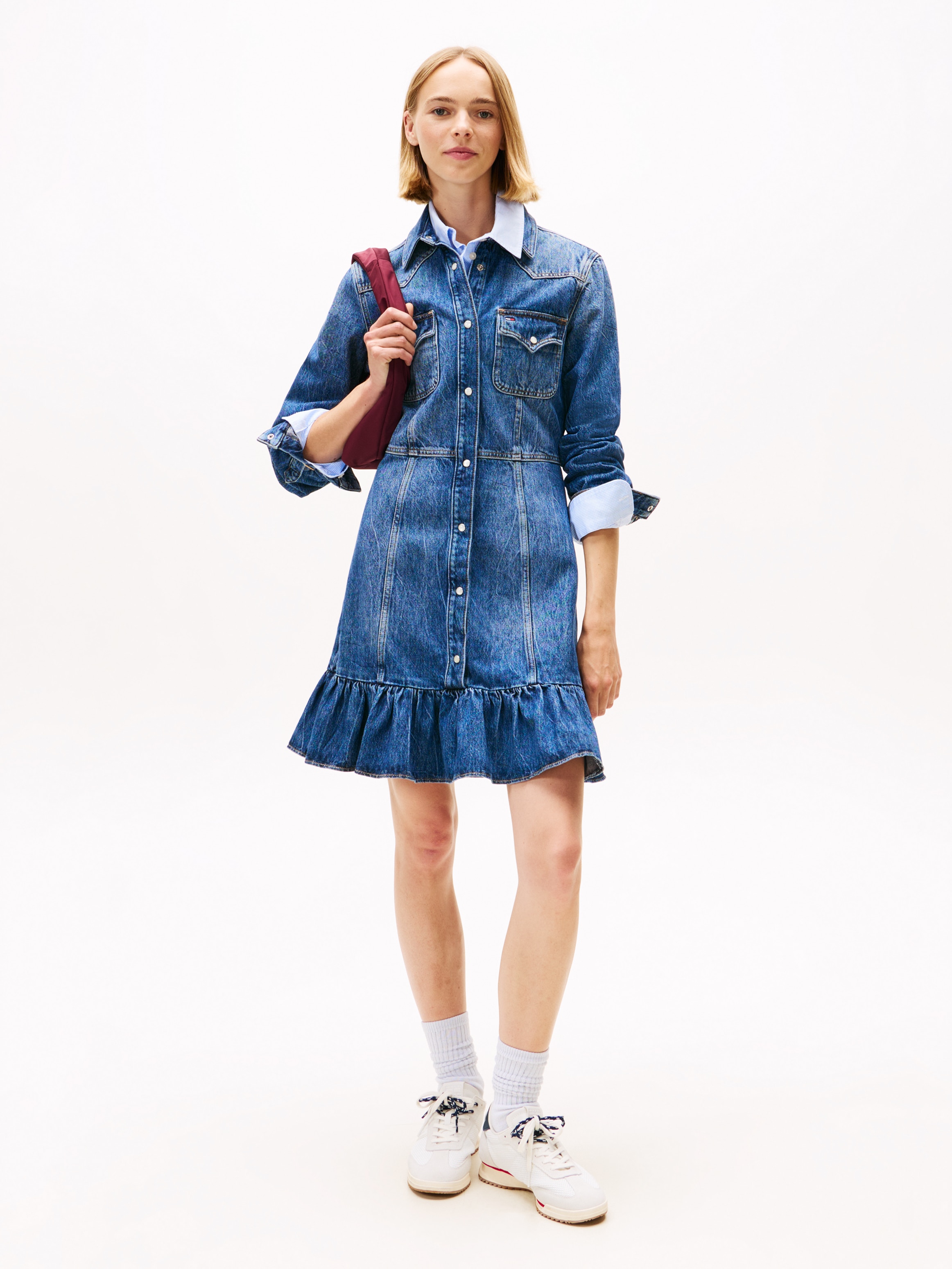 Tommy Jeans Jeanskleid "WESTERN DENIM DRESS DI2057" günstig online kaufen