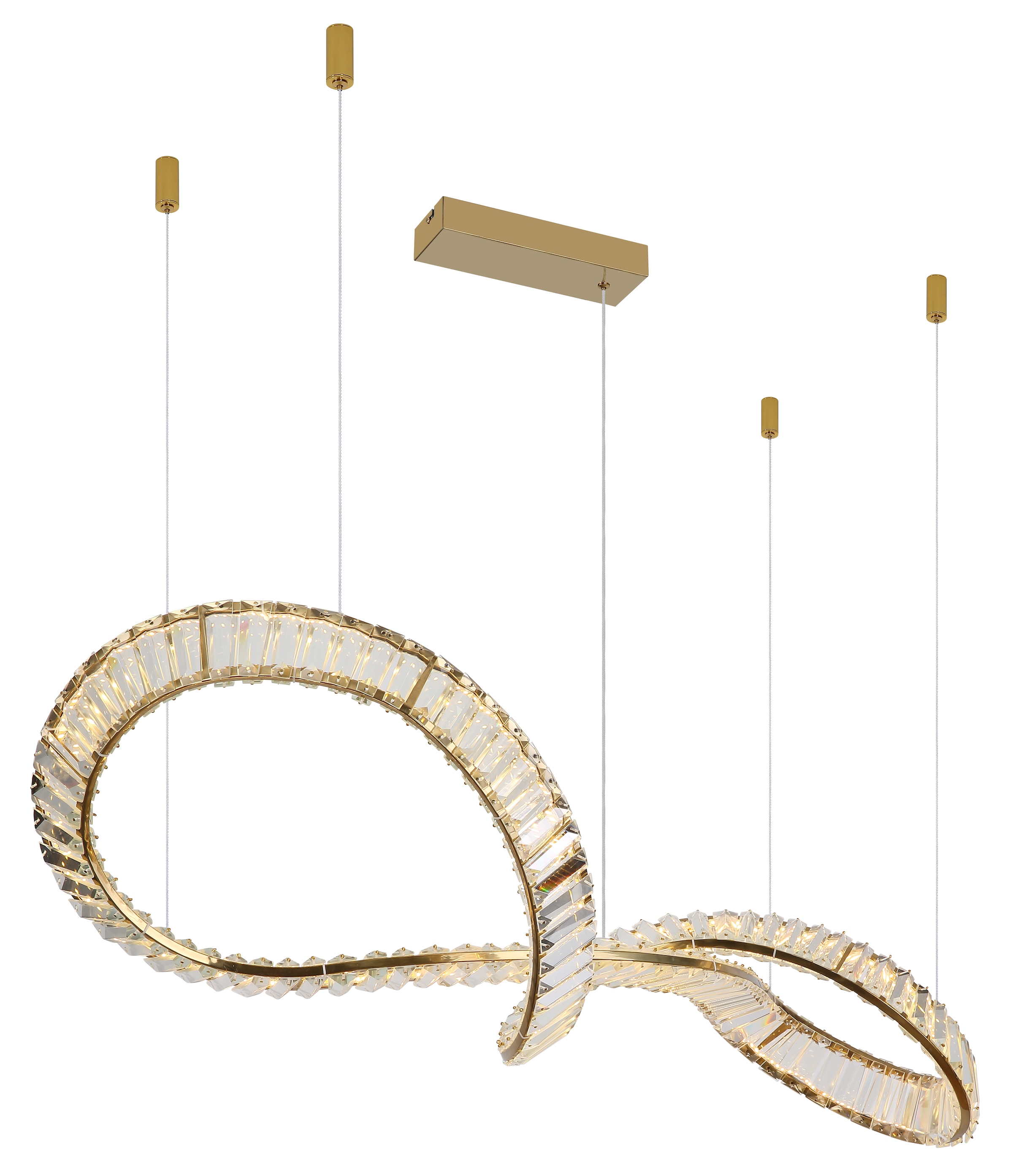 GLOBO LIGHTING Hängeleuchte »NEIL« LED-Modul 1 Stk. warmweiß - kaltweiß Hängelampe Esszimmer-Leuchte Esstischleuchte Wohnzimmer