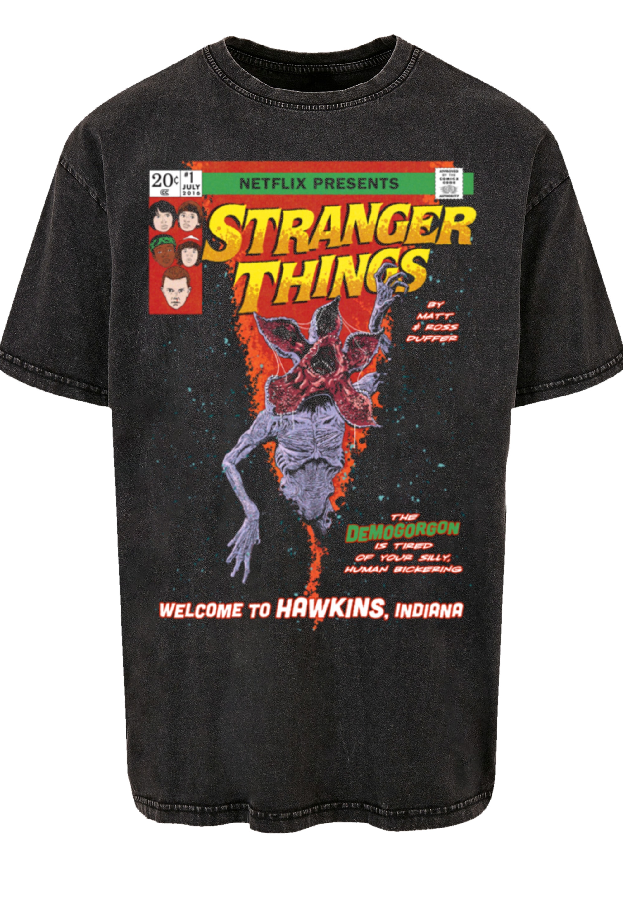 F4NT4STIC T-Shirt "Stranger Things Comic Cover Netflix TV Series", Premium günstig online kaufen