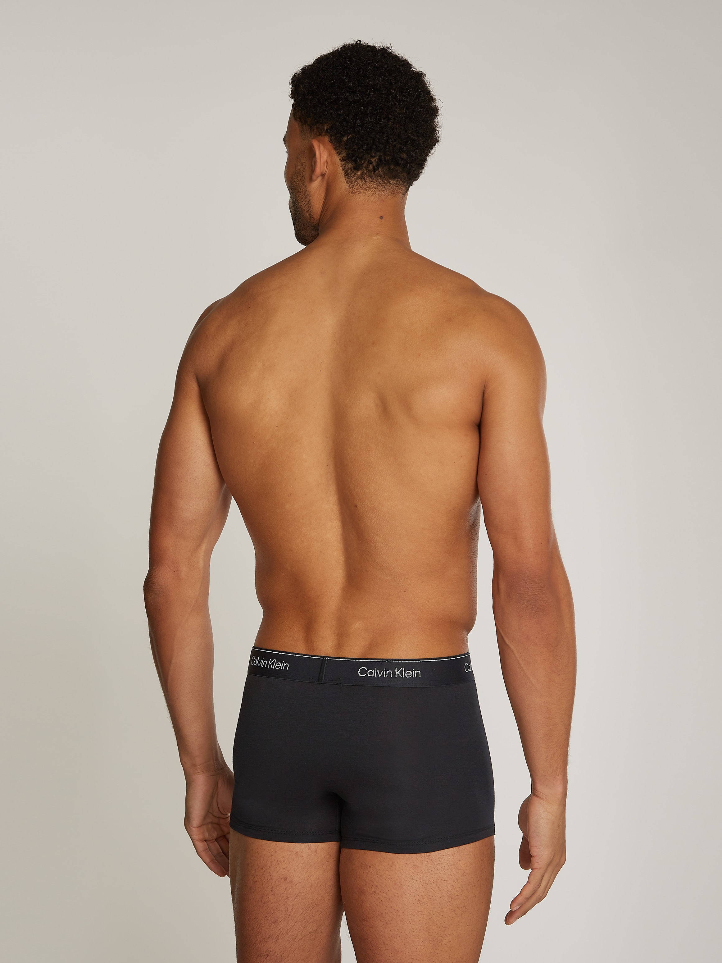 Calvin Klein Underwear Trunk »LOW RISE TRUNK 3PK«, (Packung, 3 St., 3er-Pack), mit Logo-Elastikbund (3 Stück)