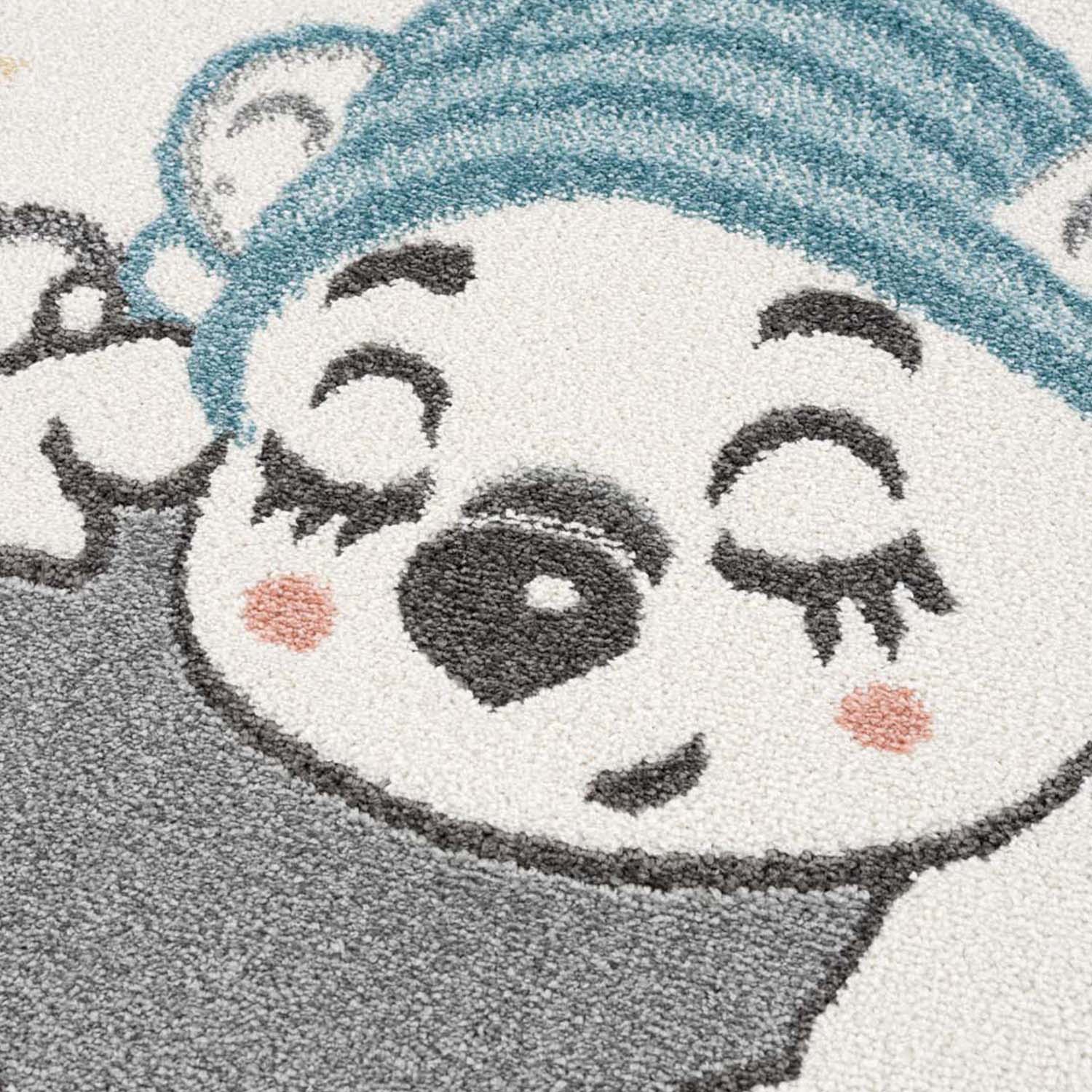 Carpet City Kinderteppich »Anime9385«, rechteckig, 11 mm Höhe, Babyteppich, Sterne, Mond, Nachthimmel, Weicher Flor, Pflegeleicht