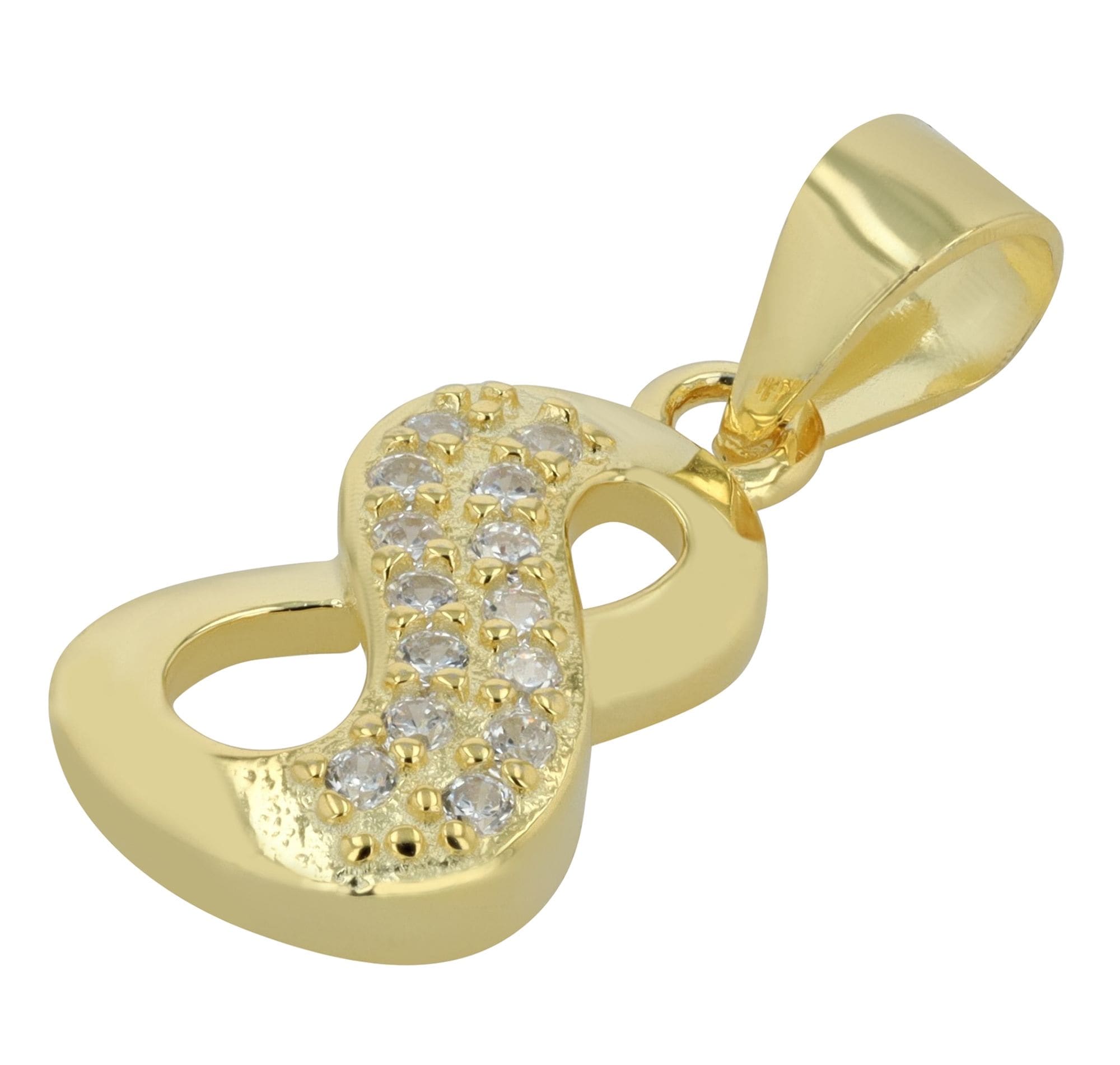 Adelia´s Kettenanhänger »Damen Anhänger – Unendlichkeitszeichen Anhänger aus 925 Silber«  Ideal als Geschenk – dezent und elegant