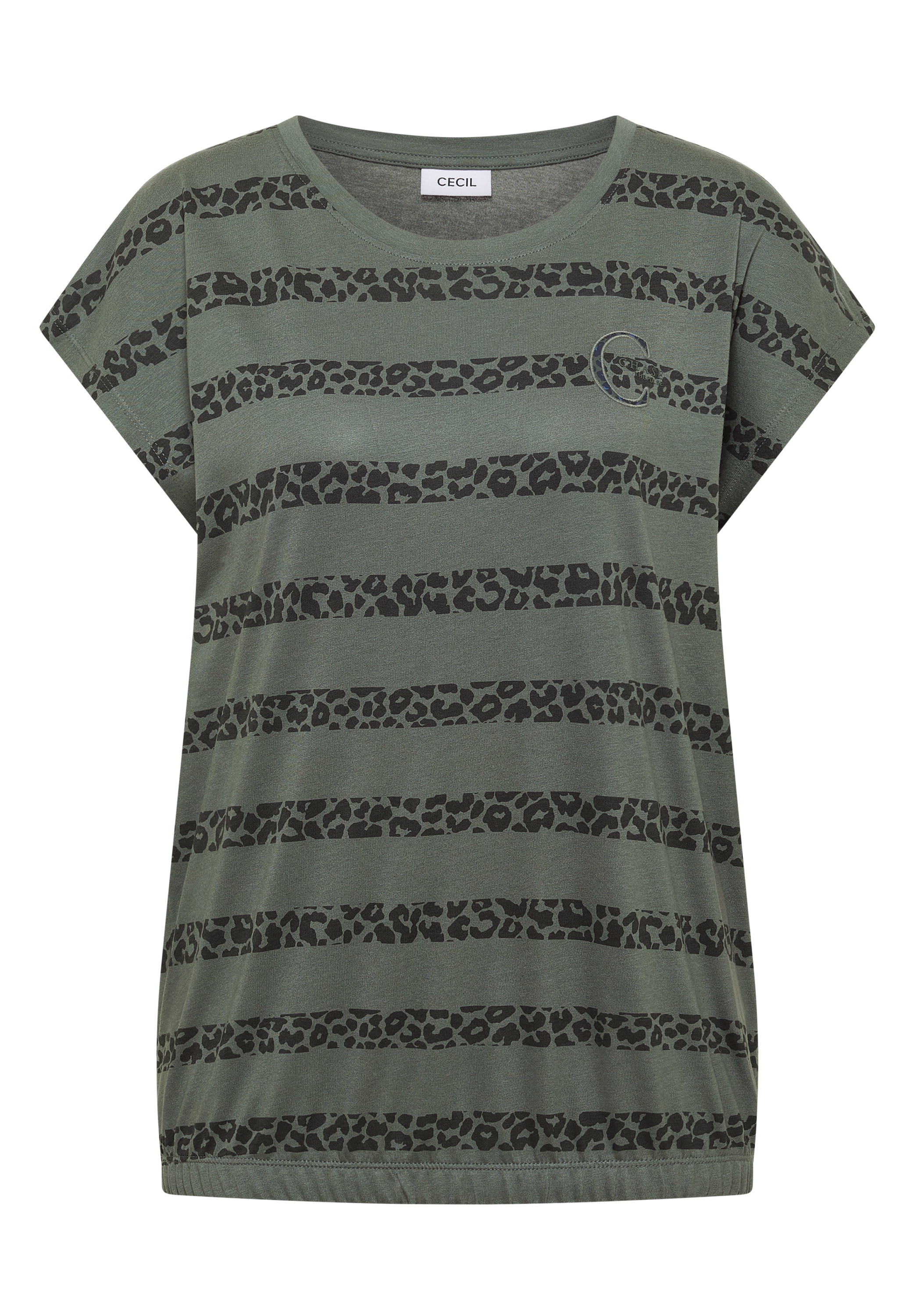 Cecil T-Shirt mit Leo-Streifen