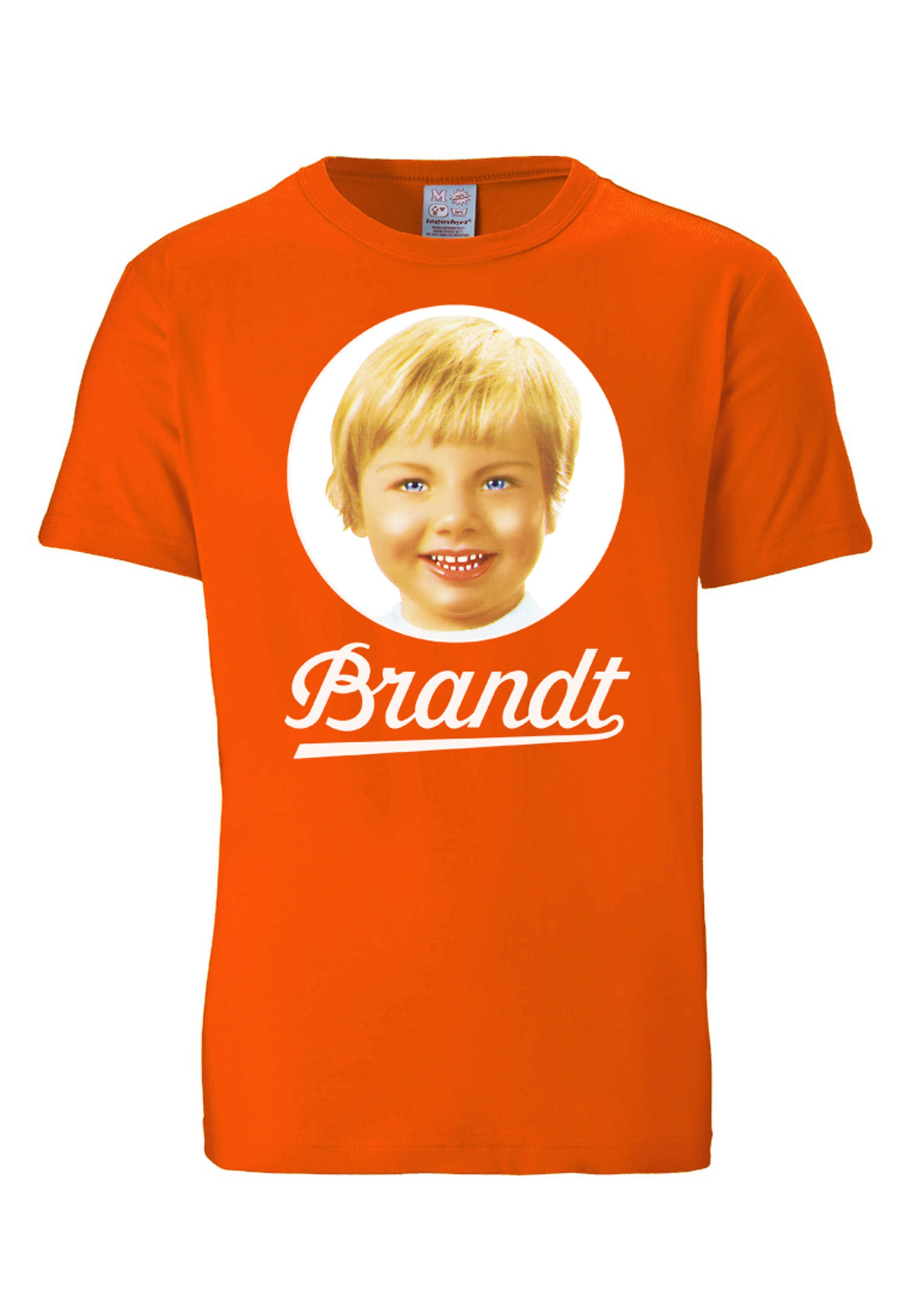 LOGOSHIRT T-Shirt »Brandt Zwieback«, mit Retro-Aufdruck