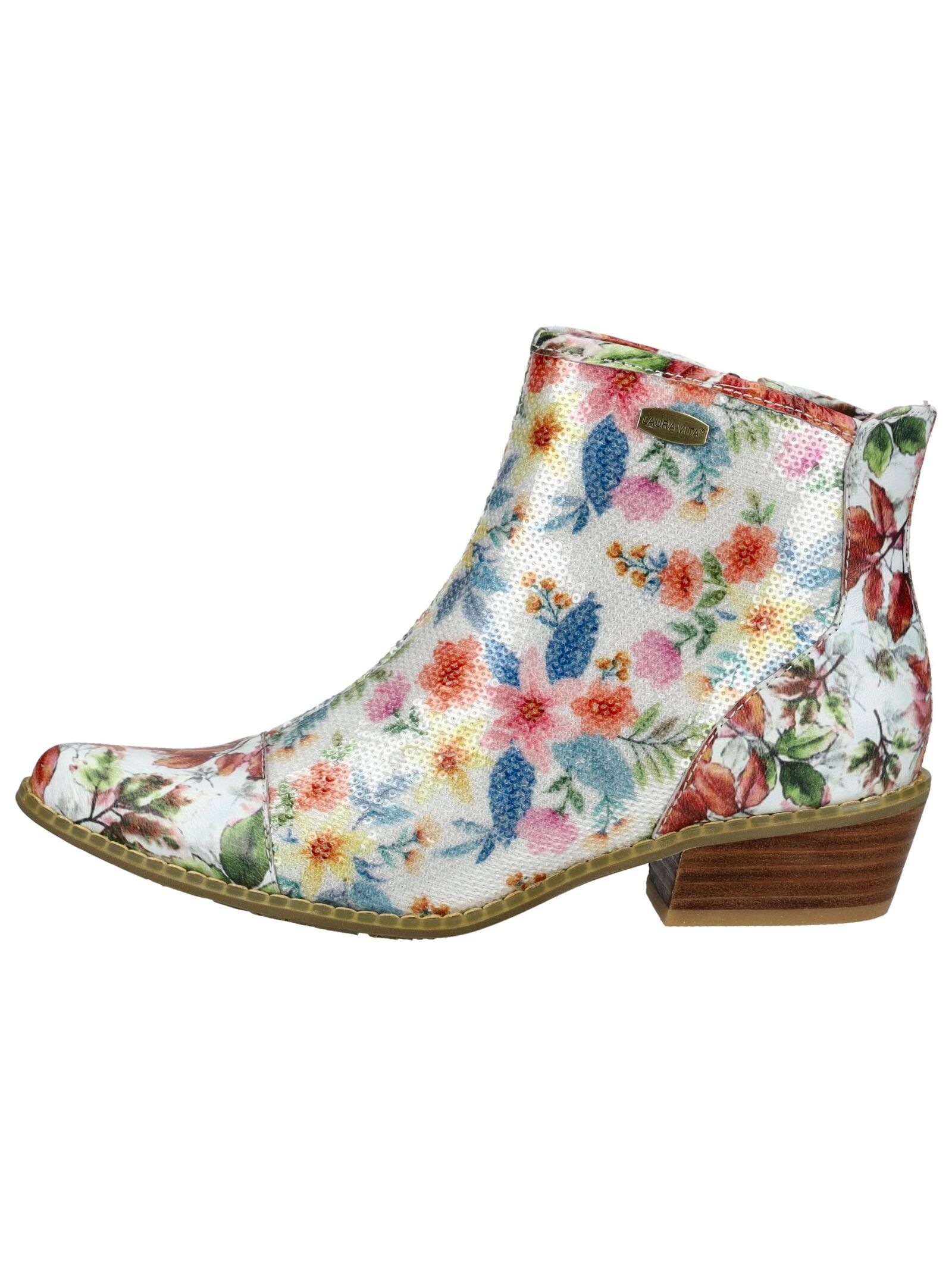 LAURA VITA Stiefelette "LAURA VITA Stiefelette Leder/Textil" günstig online kaufen