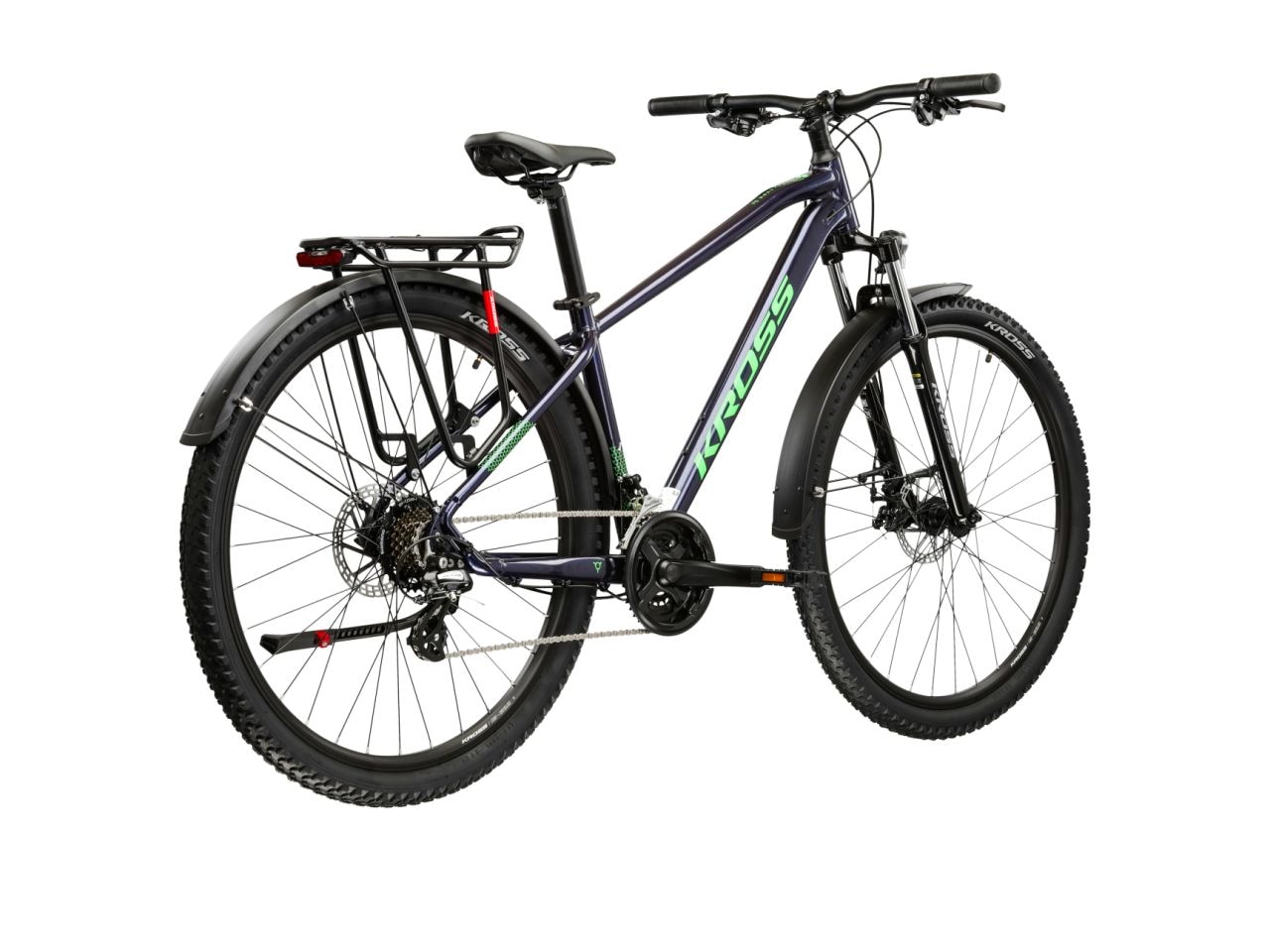 Kross Mountainbike »KROSS Mountainbike Hardtail 29" Hexagon 2.0 Eq blau 21 Gänge« 21 Gang Shimano ALTUS M310 Schaltwerk Kettenschaltung