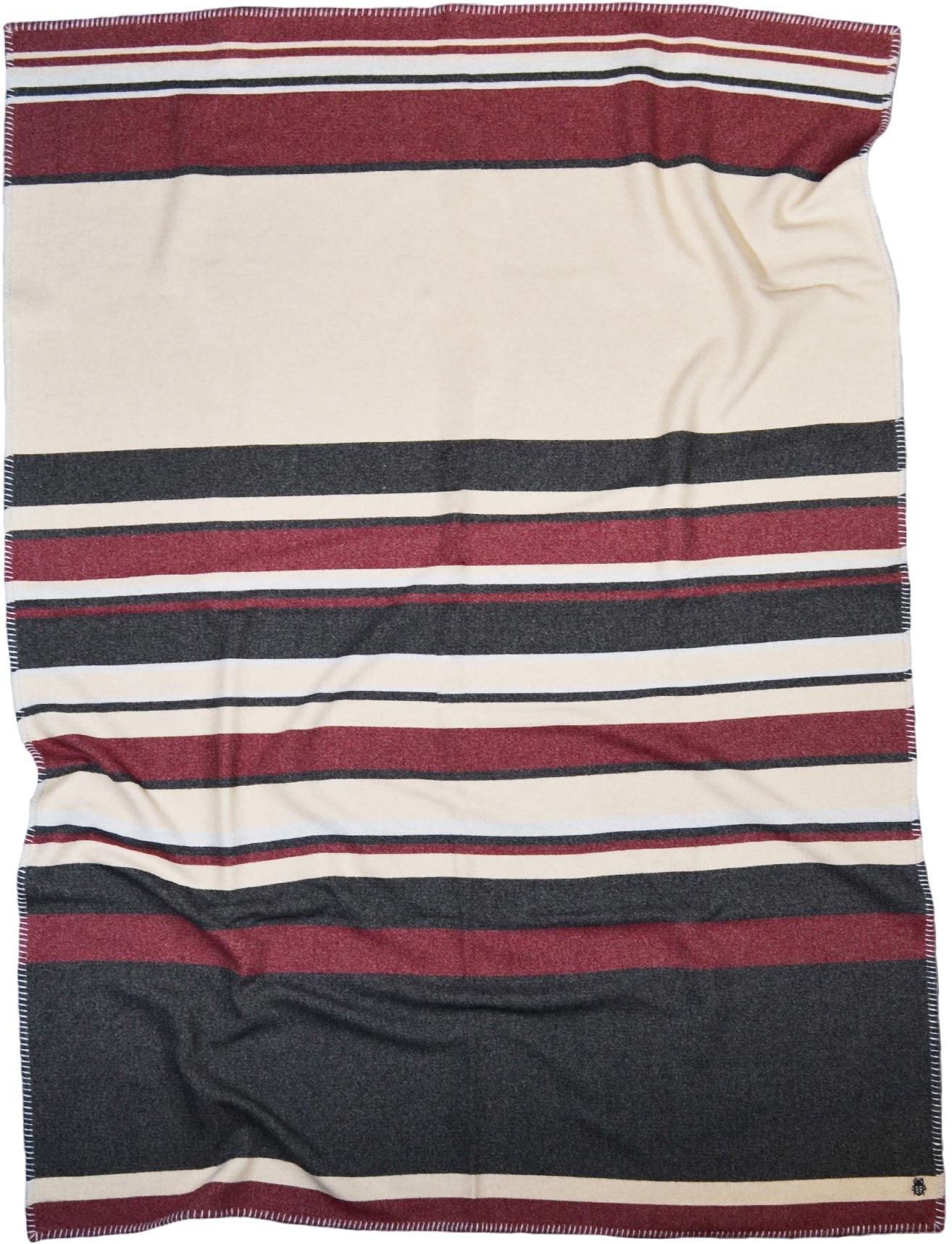 ZOEPPRITZ1828 Wohndecke "Hump Stripe" klassische Kamelhaardecke