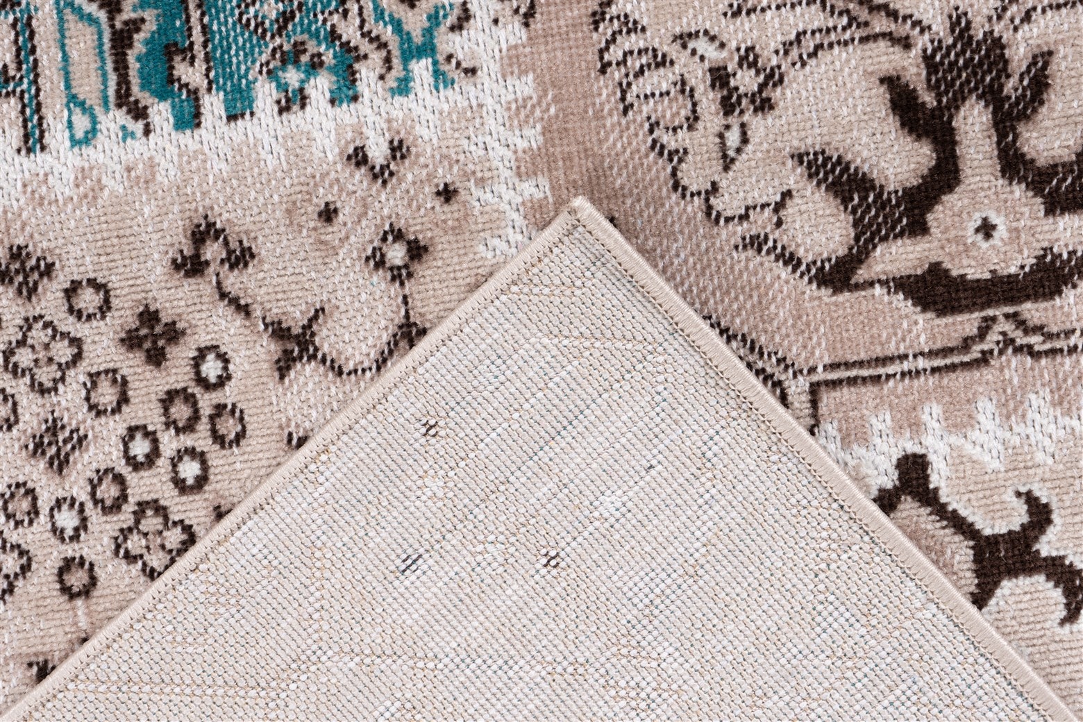 me gusta Teppich »Ariya 425«, rechteckig, 6 mm Höhe, Flachflor, gekettelt, Wohnzimmer