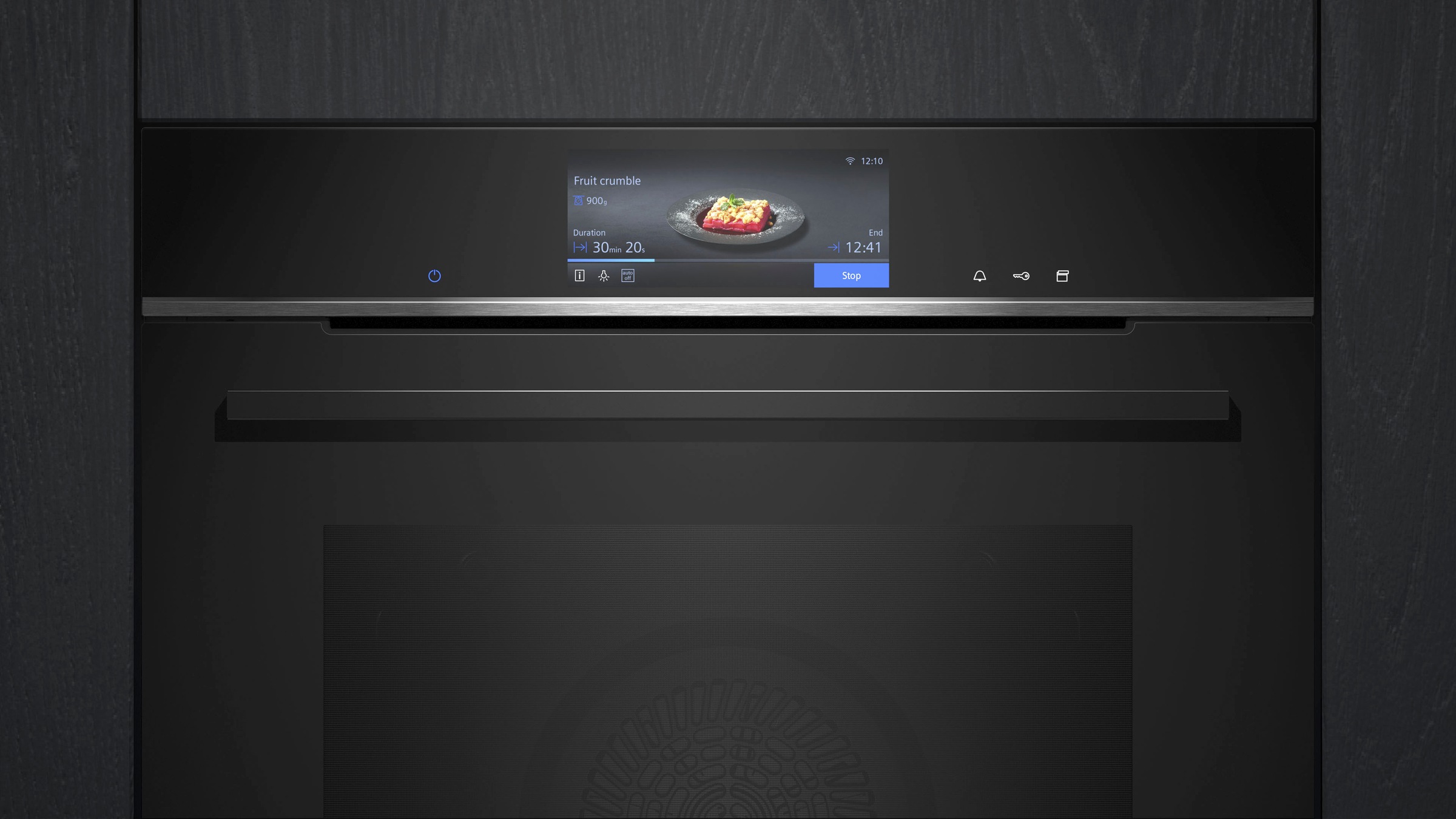 SIEMENS Dampfbackofen iQ700 "HS758G3B1" mit Teleskopauszug nachrüstbar mit ecoClean Plus cookControl Pro für perfekte Gerichte & schnelles, gesundes Dampfgaren