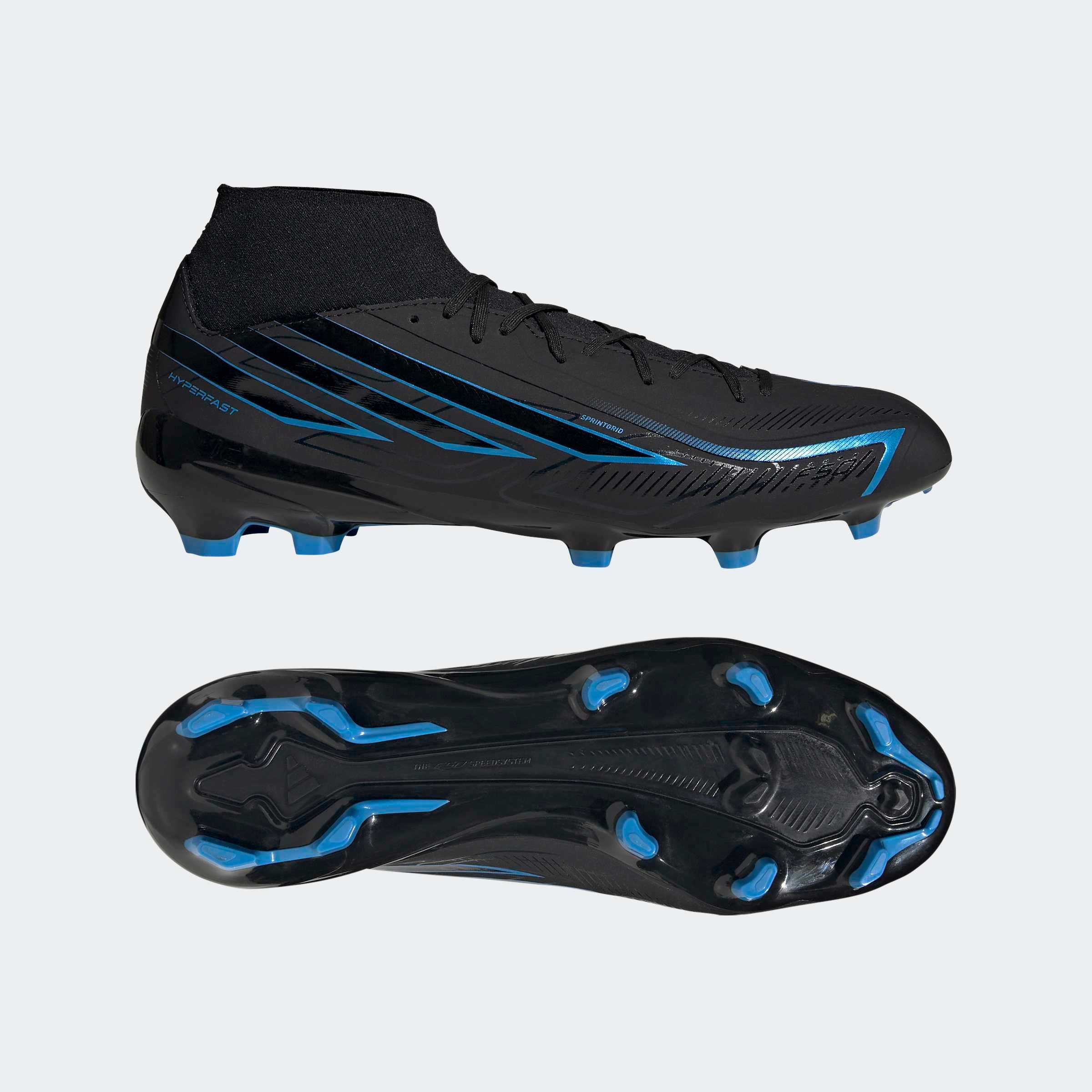 adidas Performance Fußballschuh »F50 HYPERFAST LEAGUE MID , NATURRASEN«  für Rasen und feste Böden, gespielt bei der Weltmeisterschaft 2026