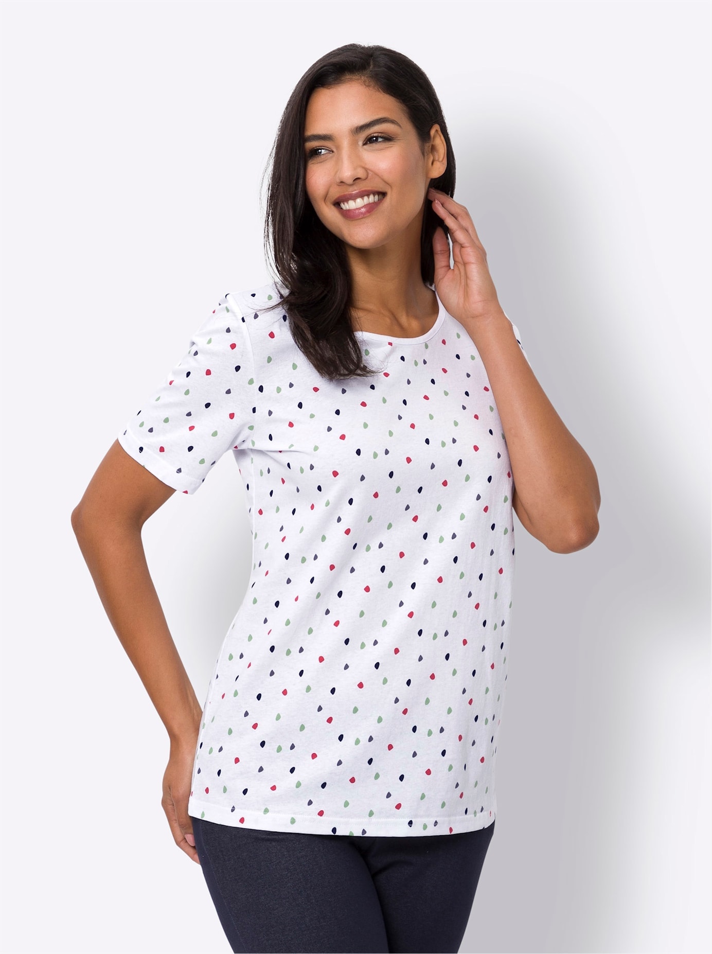 Kurzarmshirt »Freizeitshirt«