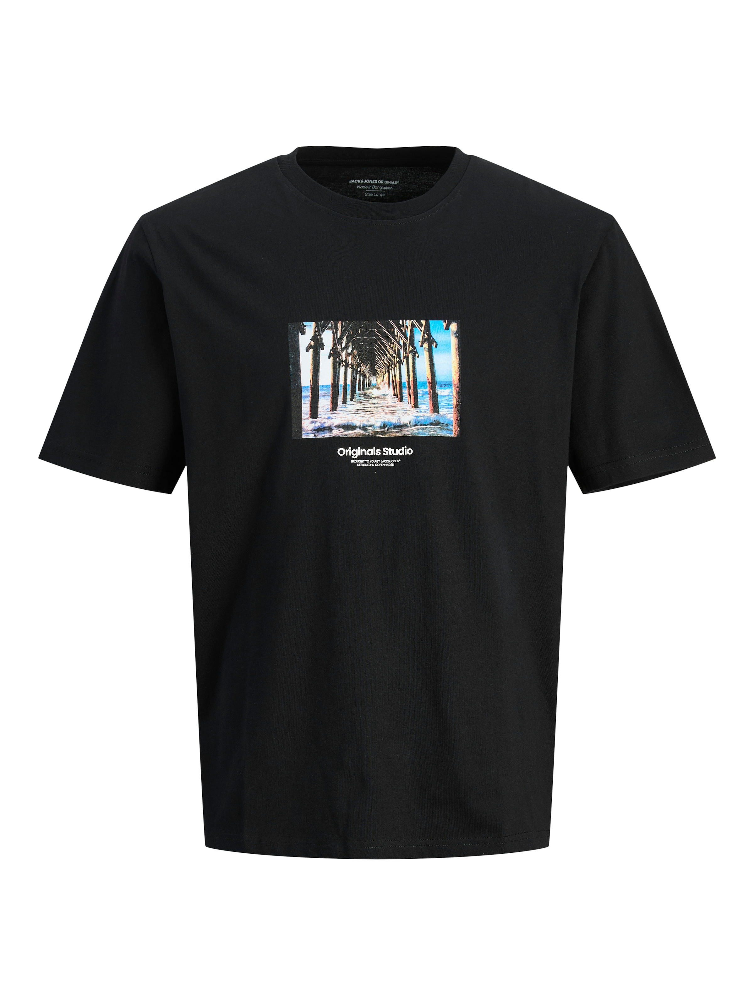 Jack & Jones Kurzarmshirt »JORVESTERBRO PICTURE TEE SS CREW NECK SN«