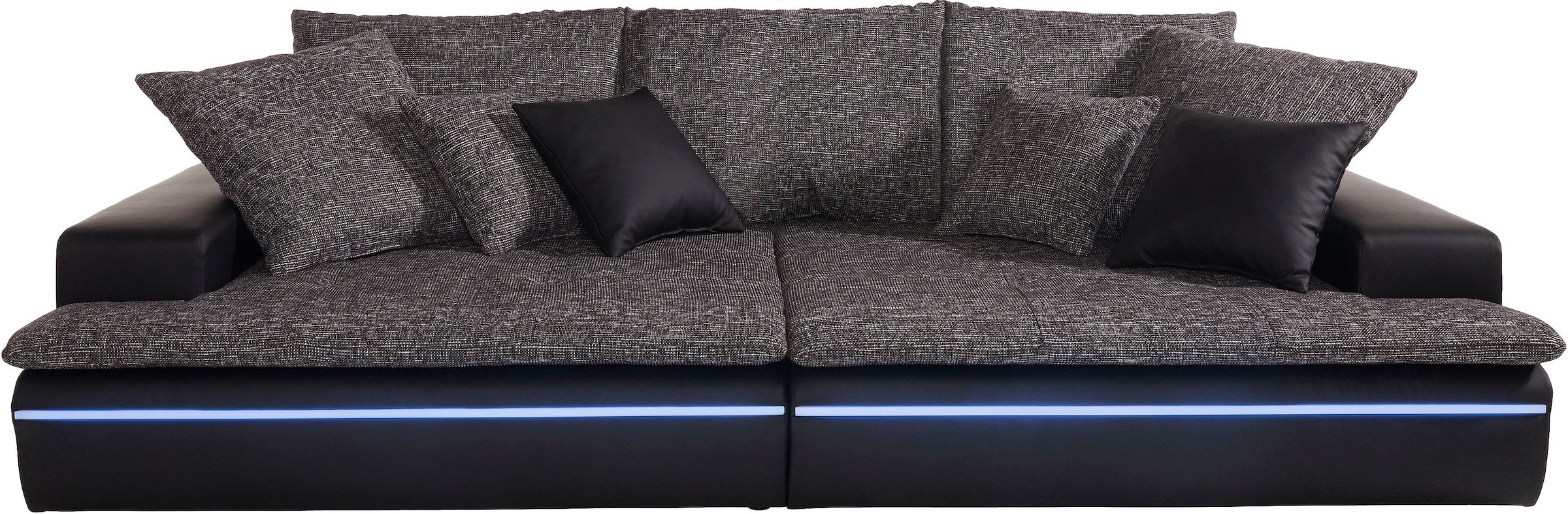 Mr. Couch Big-Sofa Haiti, wahlweise mit RGB-Beleuchtung