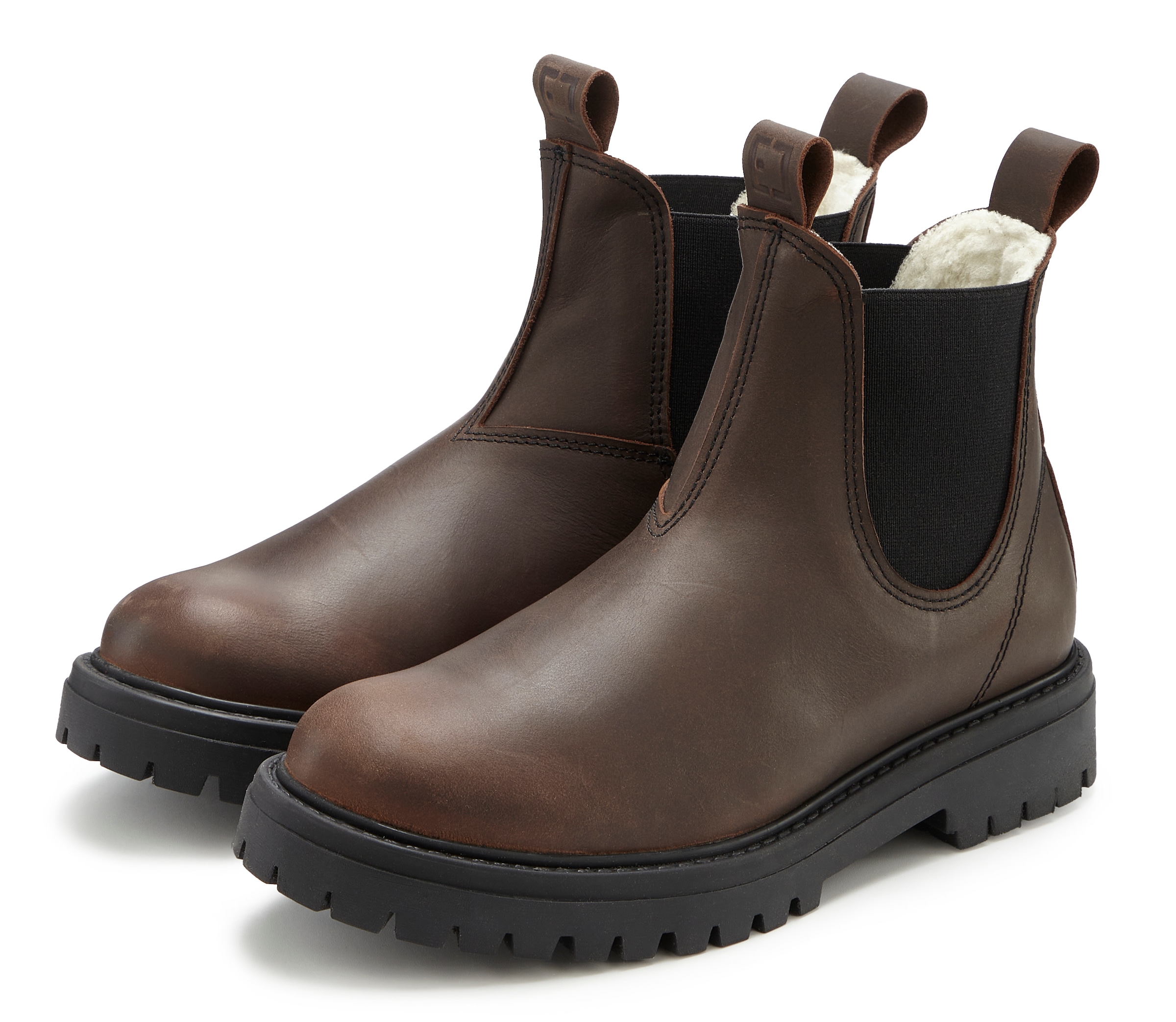 Elbsand Stiefelette, aus Leder im klassischen Chelsea-Look, Stiefel, Boots, günstig online kaufen