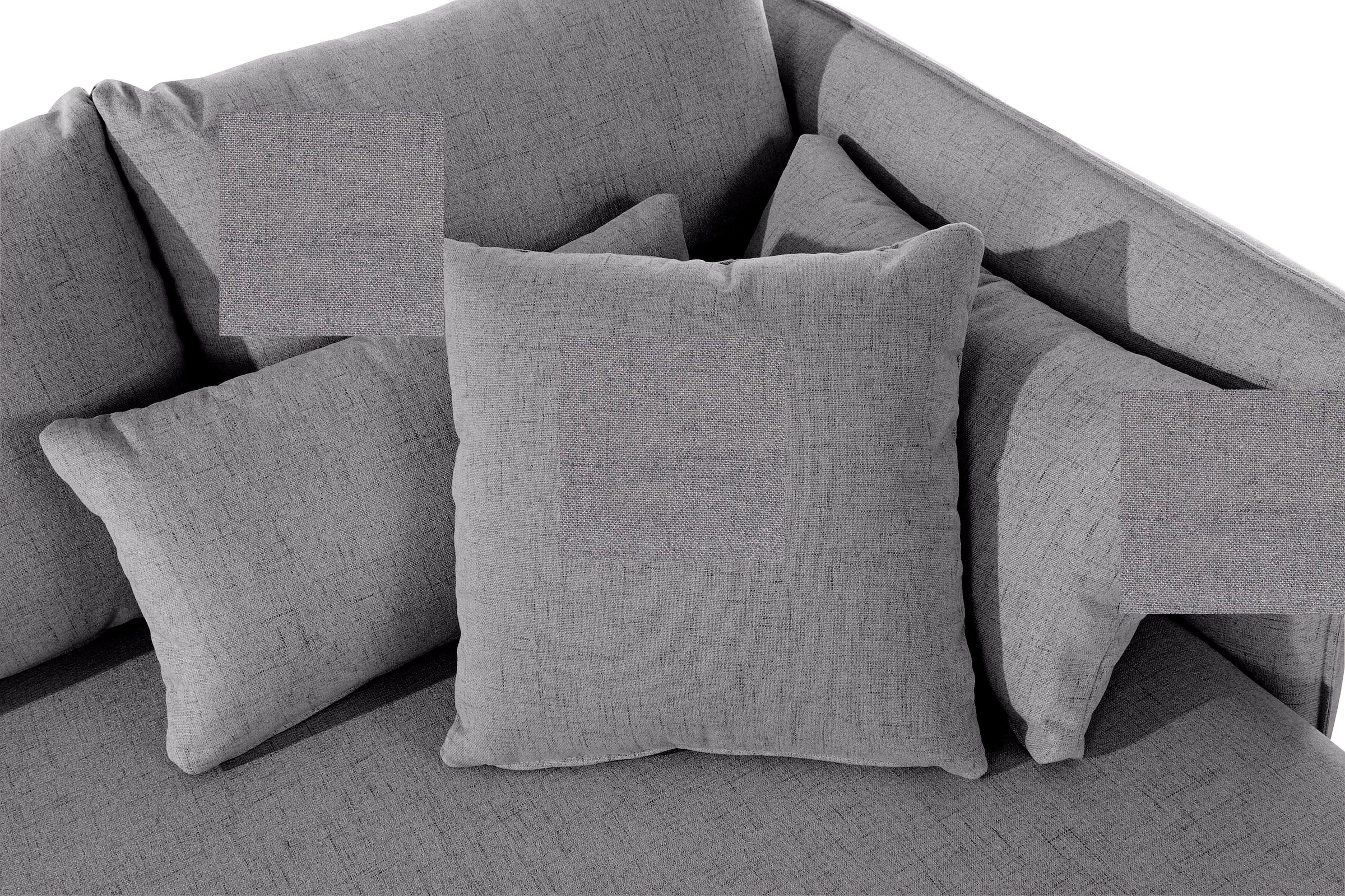 andas Ottomane »Nöre«, kurzes Lounge-Modul - zum Zusammenstellen, Breite 138 cm, Tiefe 128 cm