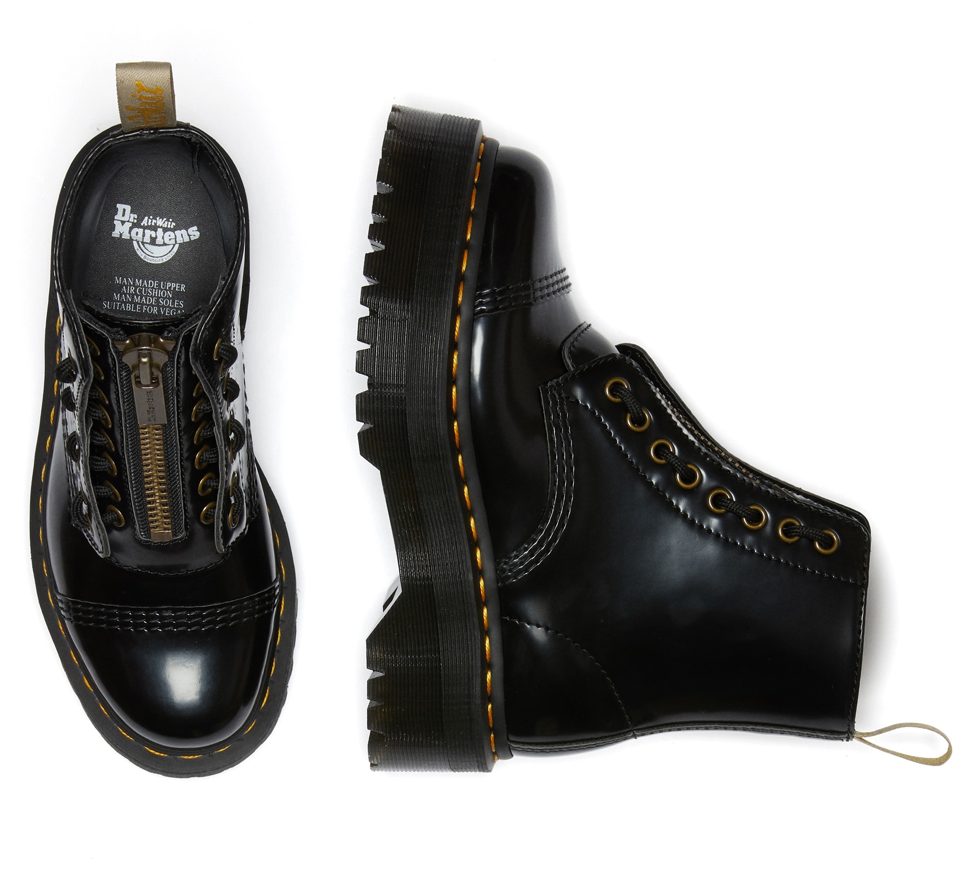 DR. MARTENS Schnürboots »Sinclair Vegan«  Veganer Schuh, Boots mit Plateausohle