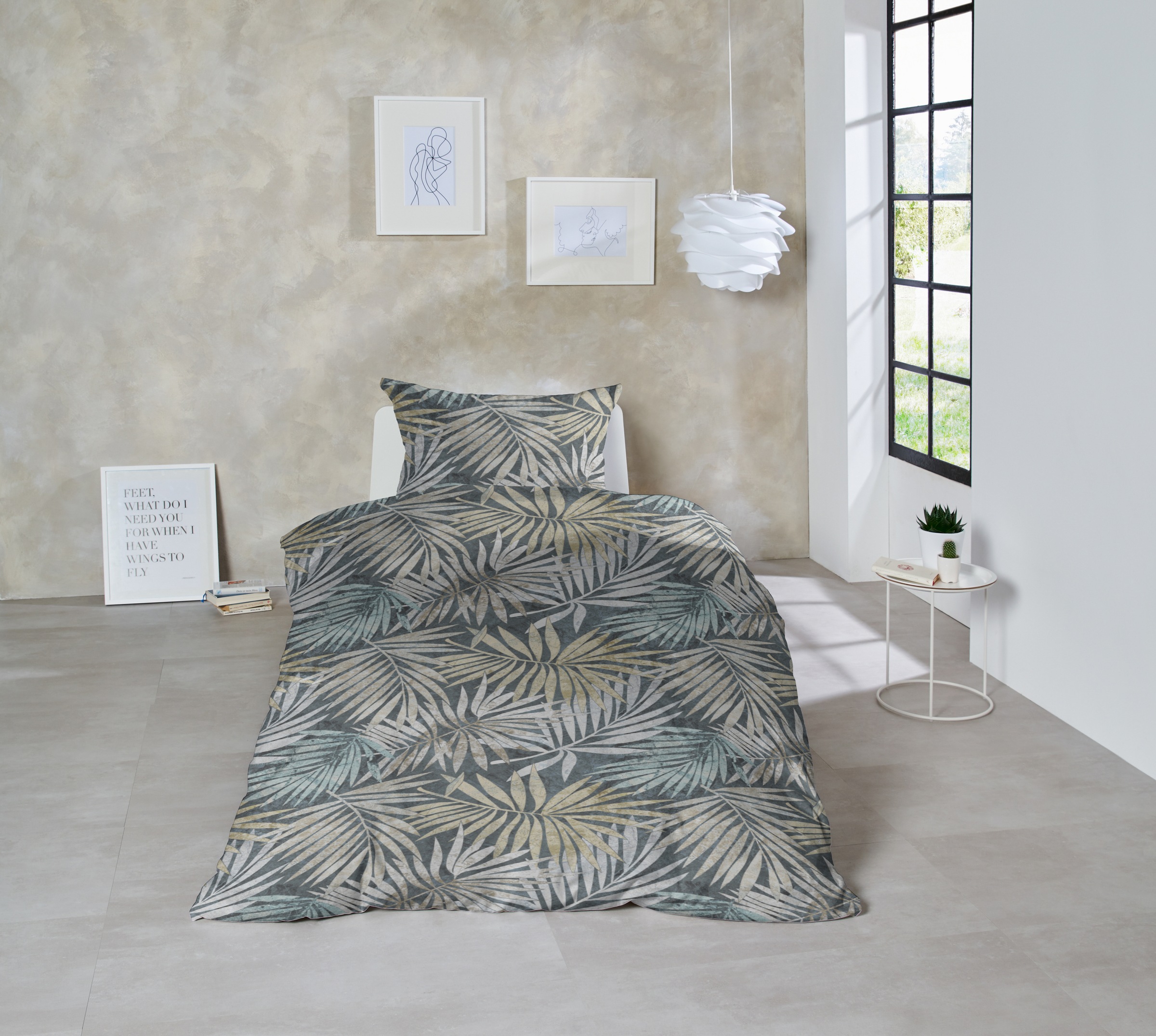 Primera Bettwäsche »Mako-Satin Bettwäsche Boho«, im natürlichen Boho Style