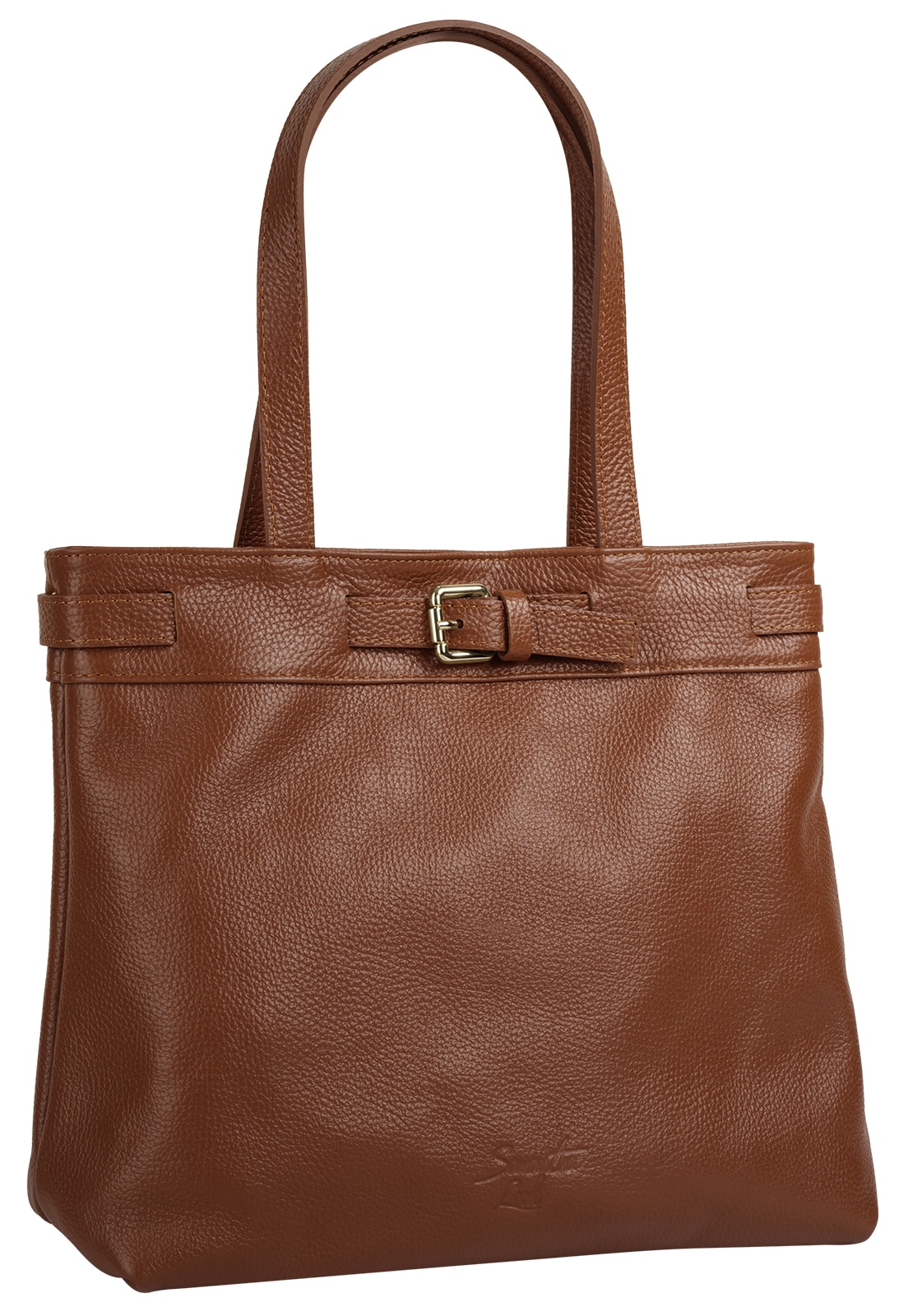Samantha Look Shopper echt Leder, Made in Italy