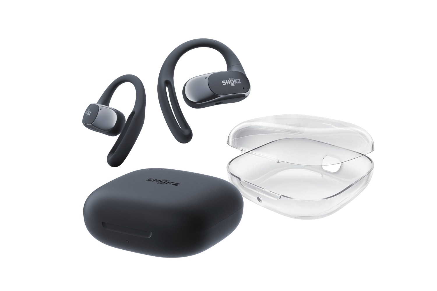 Shokz Open-Ear-Kopfhörer »OpenFit Air + Case...