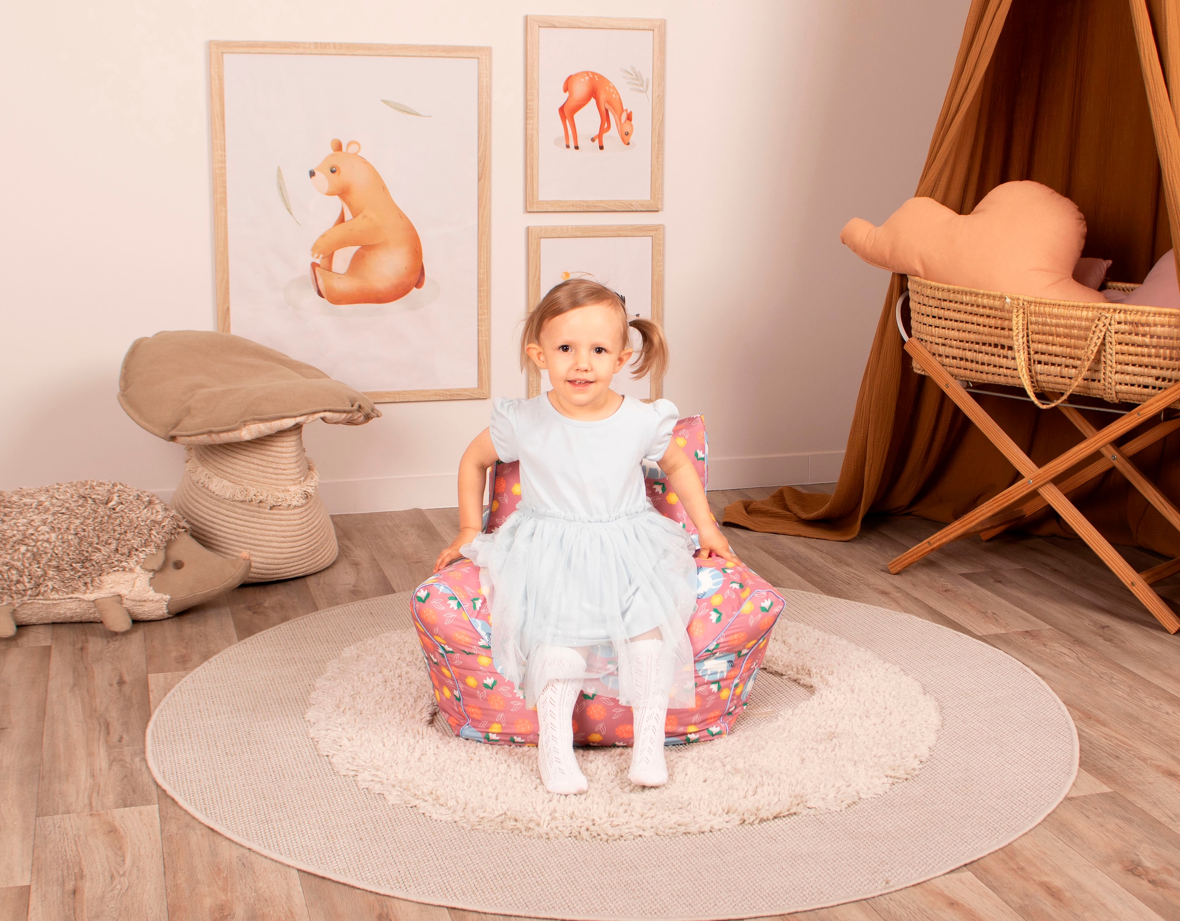 Knorrtoys® Sitzsack »Einhorn pink« für Kinder; Made in Europe