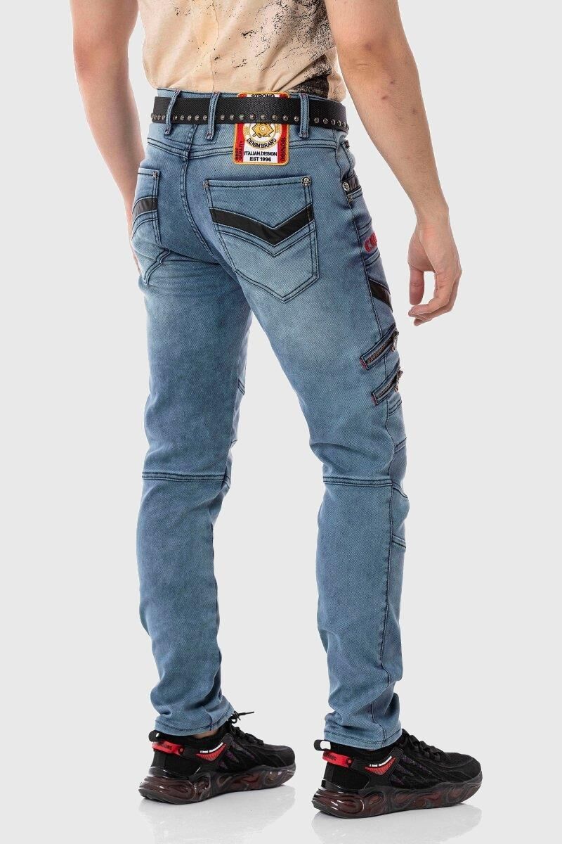 Thumbnail - Cipo & Baxx Cargojeans "Hose", Lässige Details und Applikationen