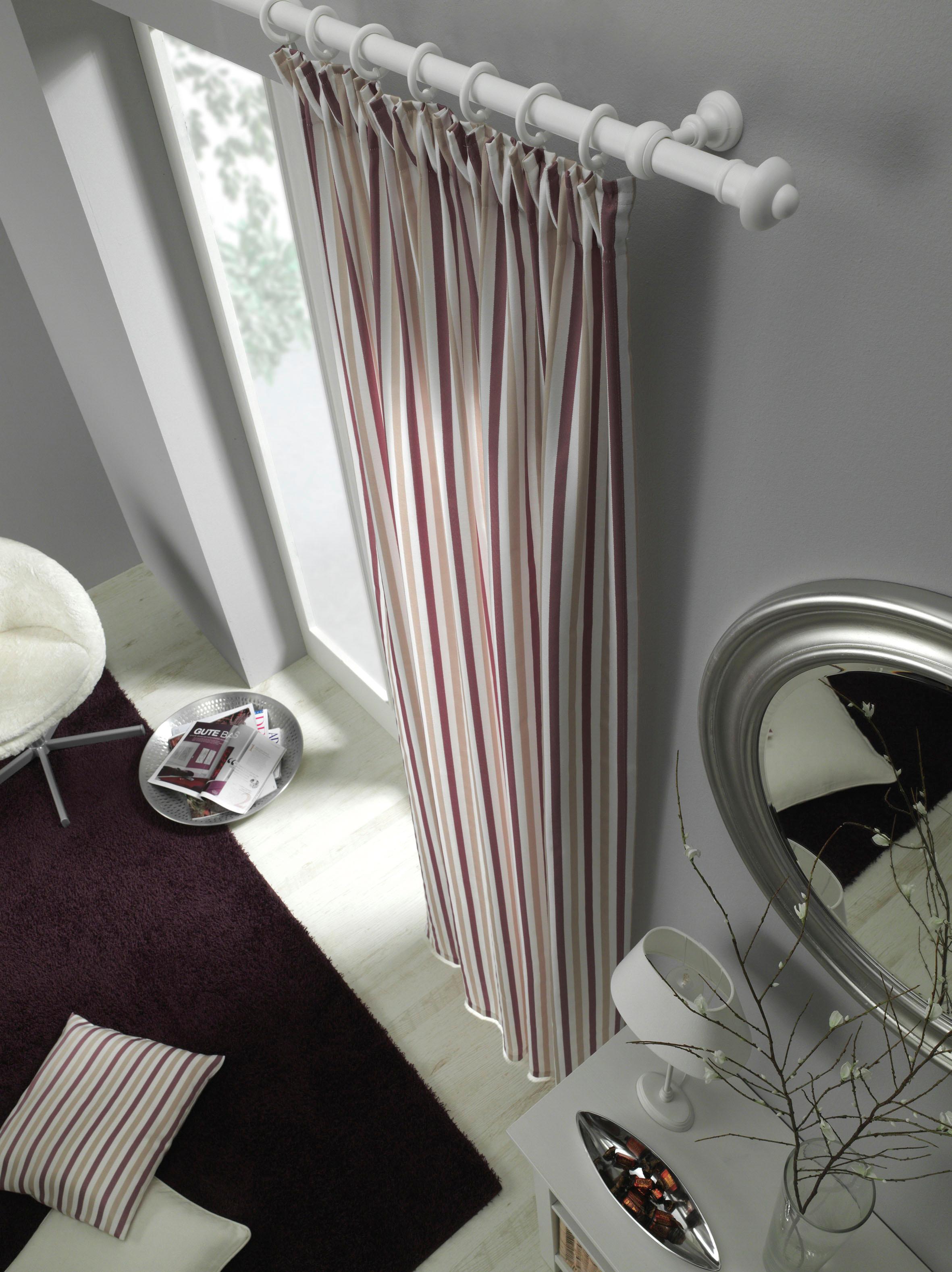 Thumbnail - GARDINIA Gardinenring "Kunststoff mit Faltenlegehaken" Serie Spannstange Ø 23/26 mm