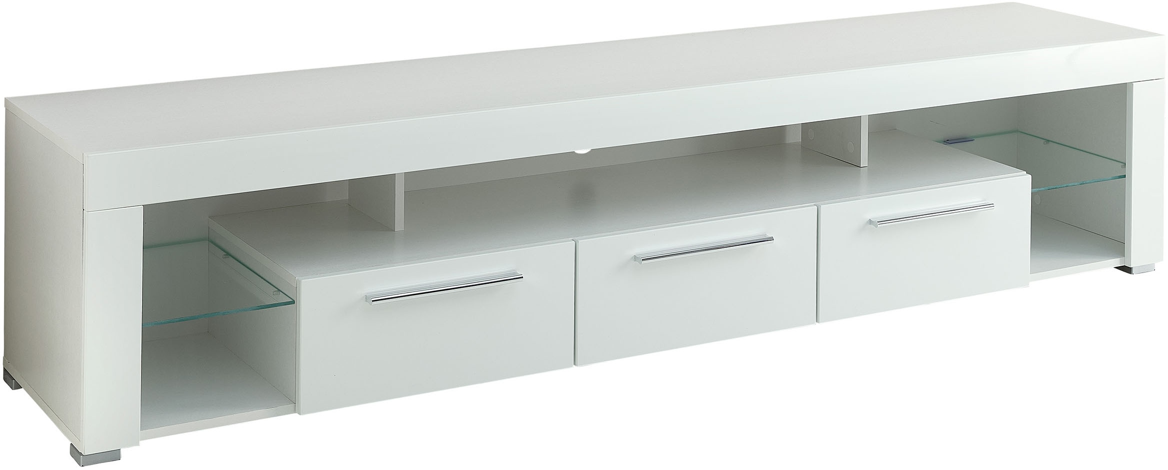 Stolkom TV-Schrank "Goal", 3 Schubkästen, 5 offenen Fächern, Stellmaß 200/4 günstig online kaufen
