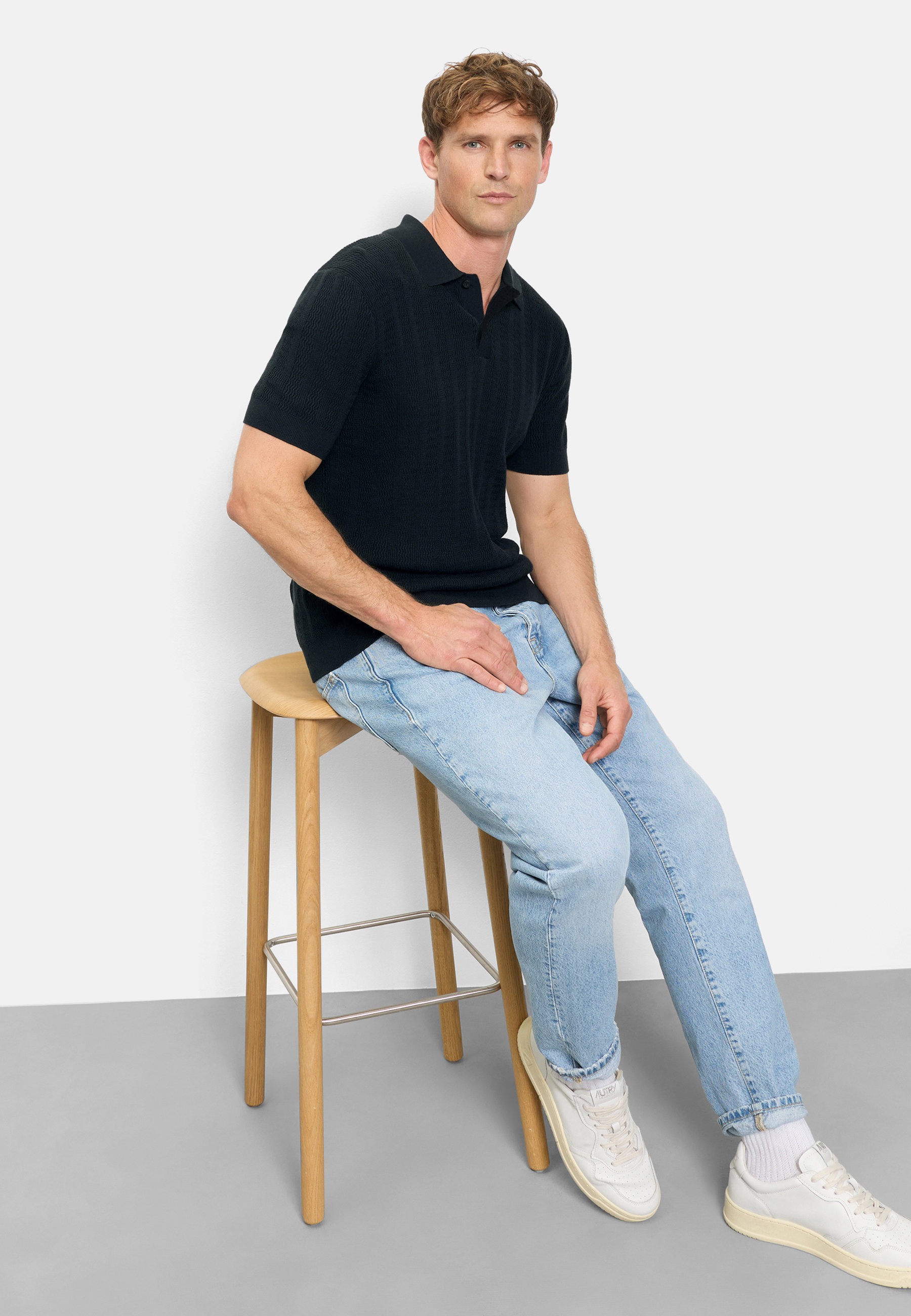 OLYMP Poloshirt »OLYMP Casual Strick«
