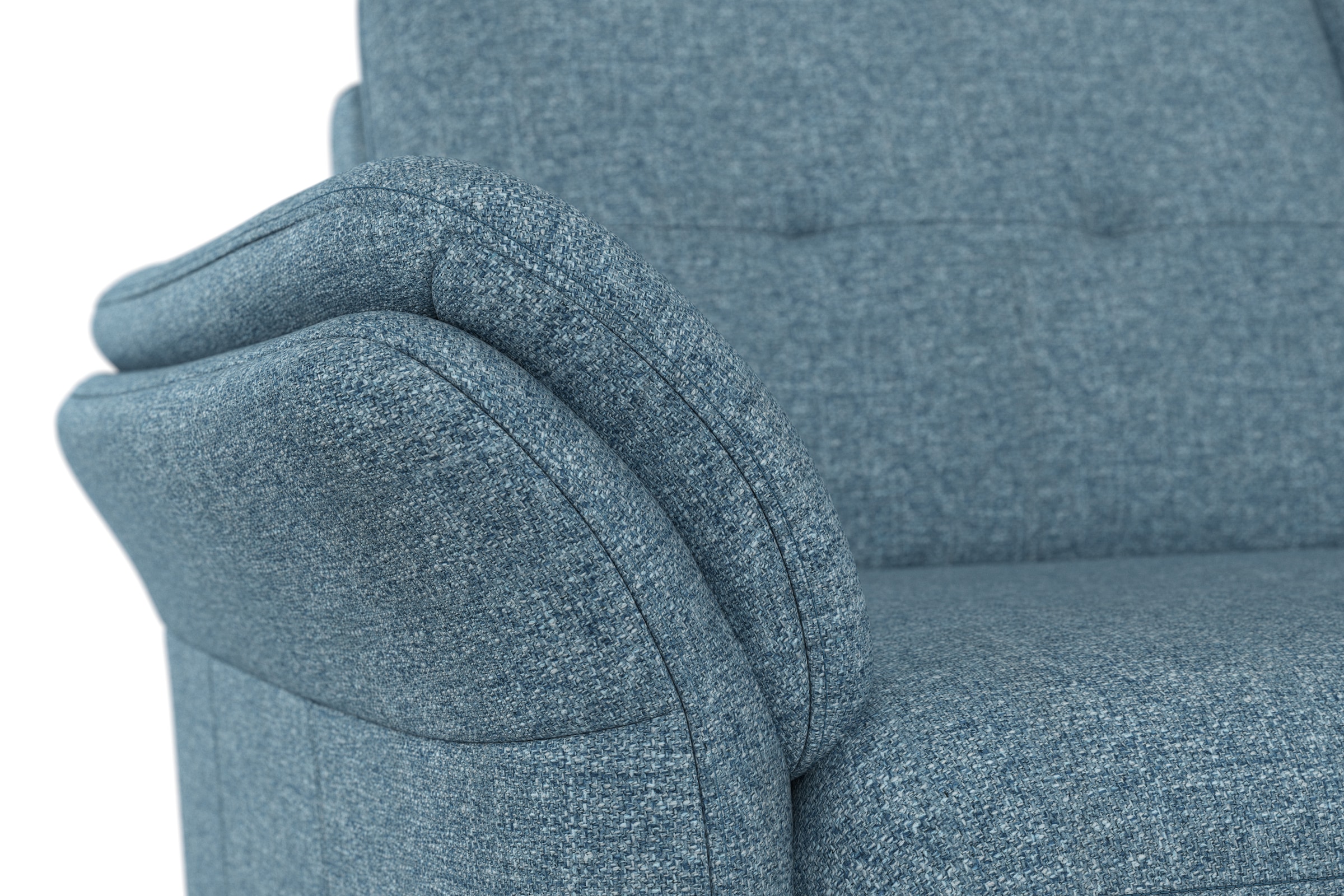 sit&more 3-Sitzer »Göteborg«, inklusive Sitztiefenverstellung und Federkern