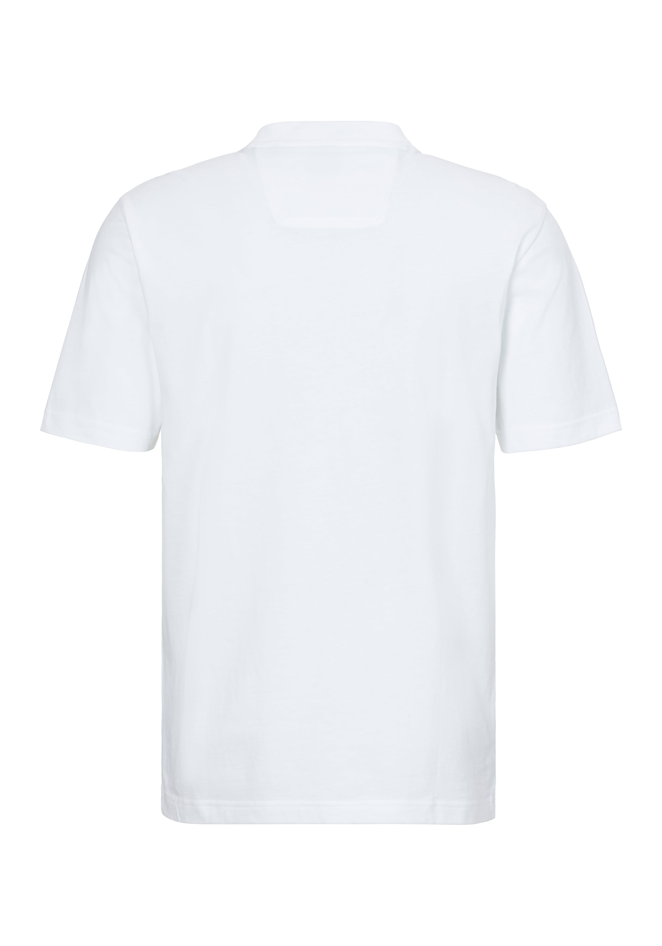 BOSS GREEN T-Shirt »Tee Logo Rib«, mit großem Aufdruck