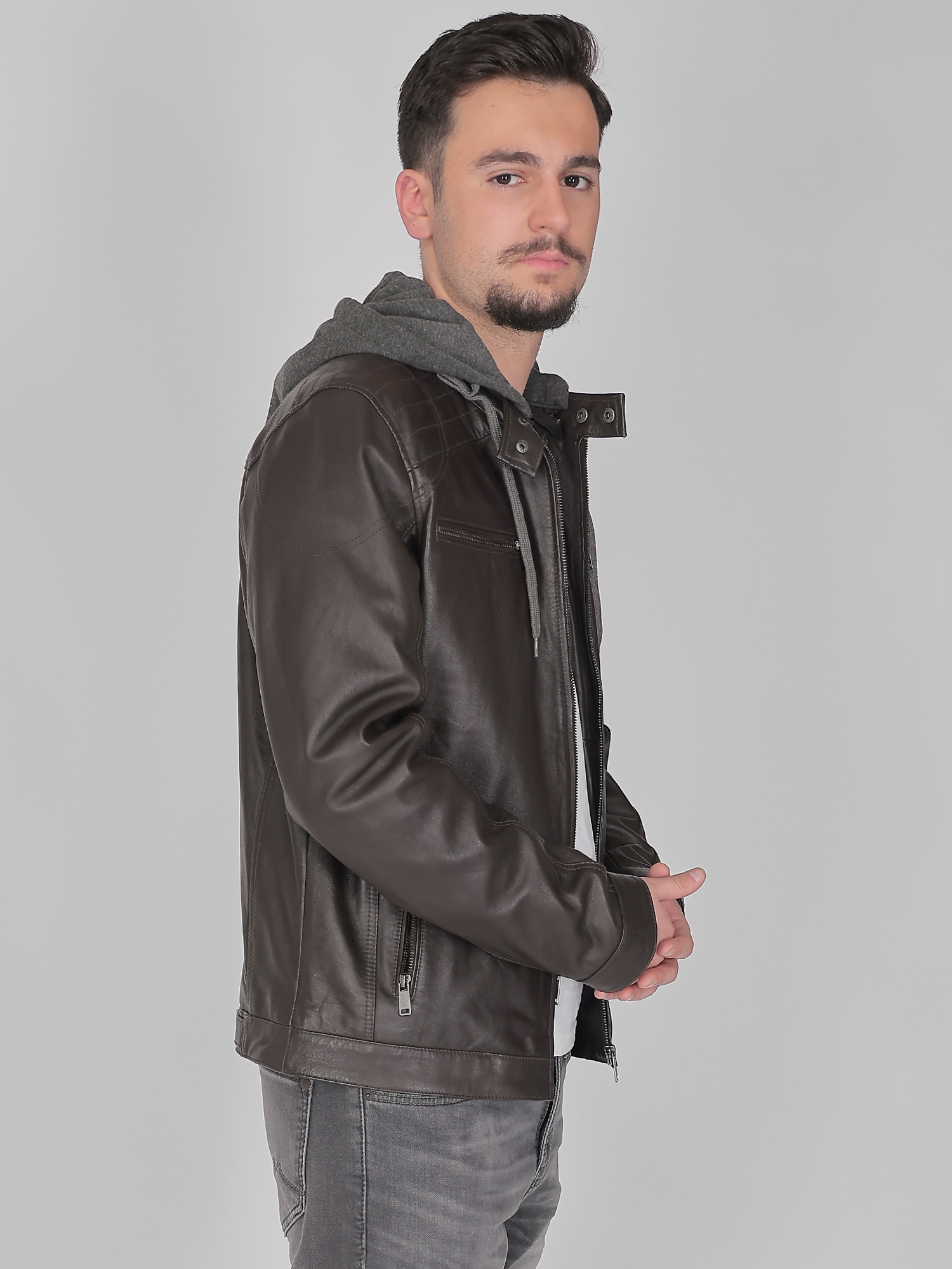 MUSTANG Lederjacke "Foster" günstig online kaufen