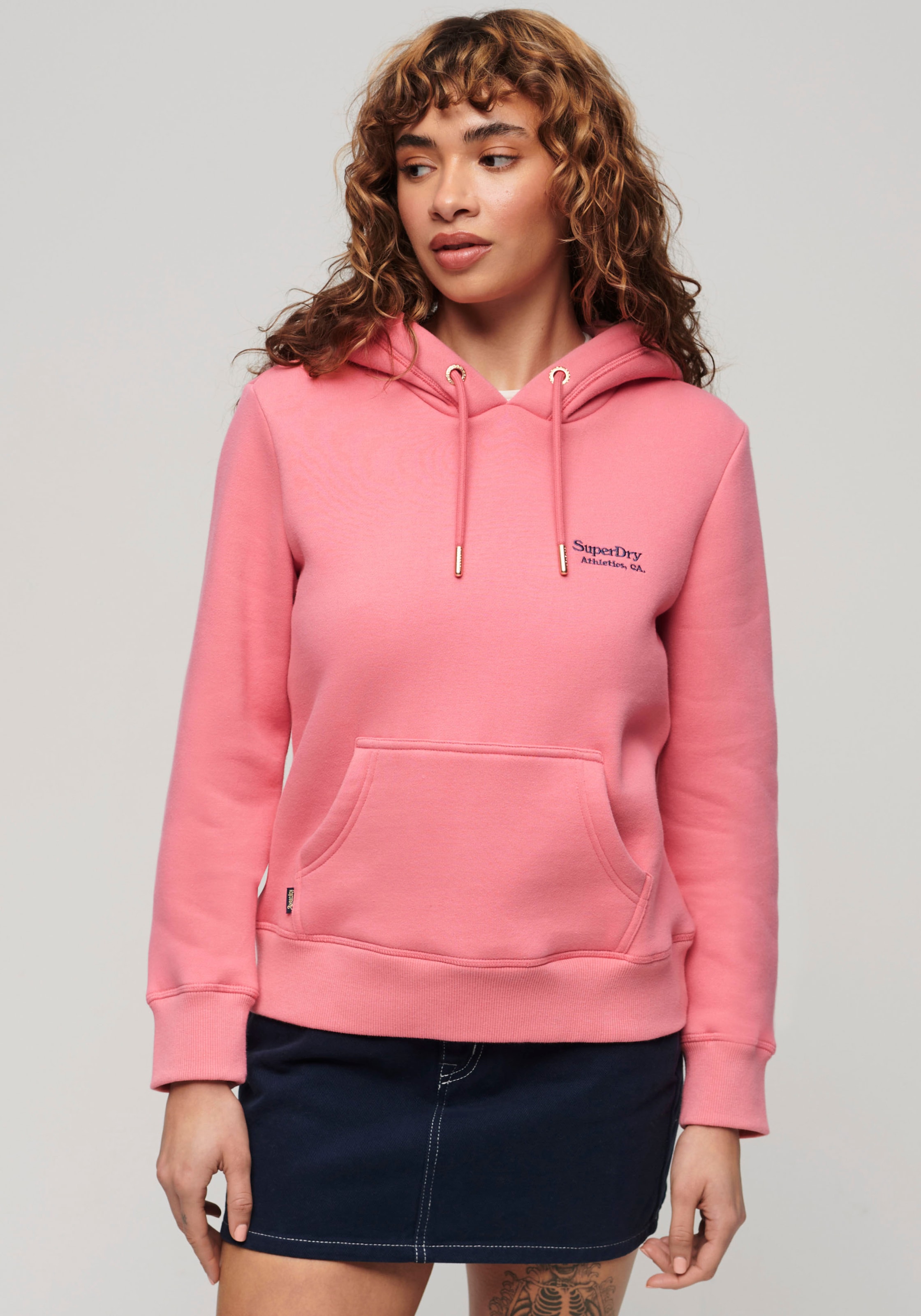 Superdry Kapuzensweatshirt "ESSENTIAL LOGO HOODIE" günstig online kaufen