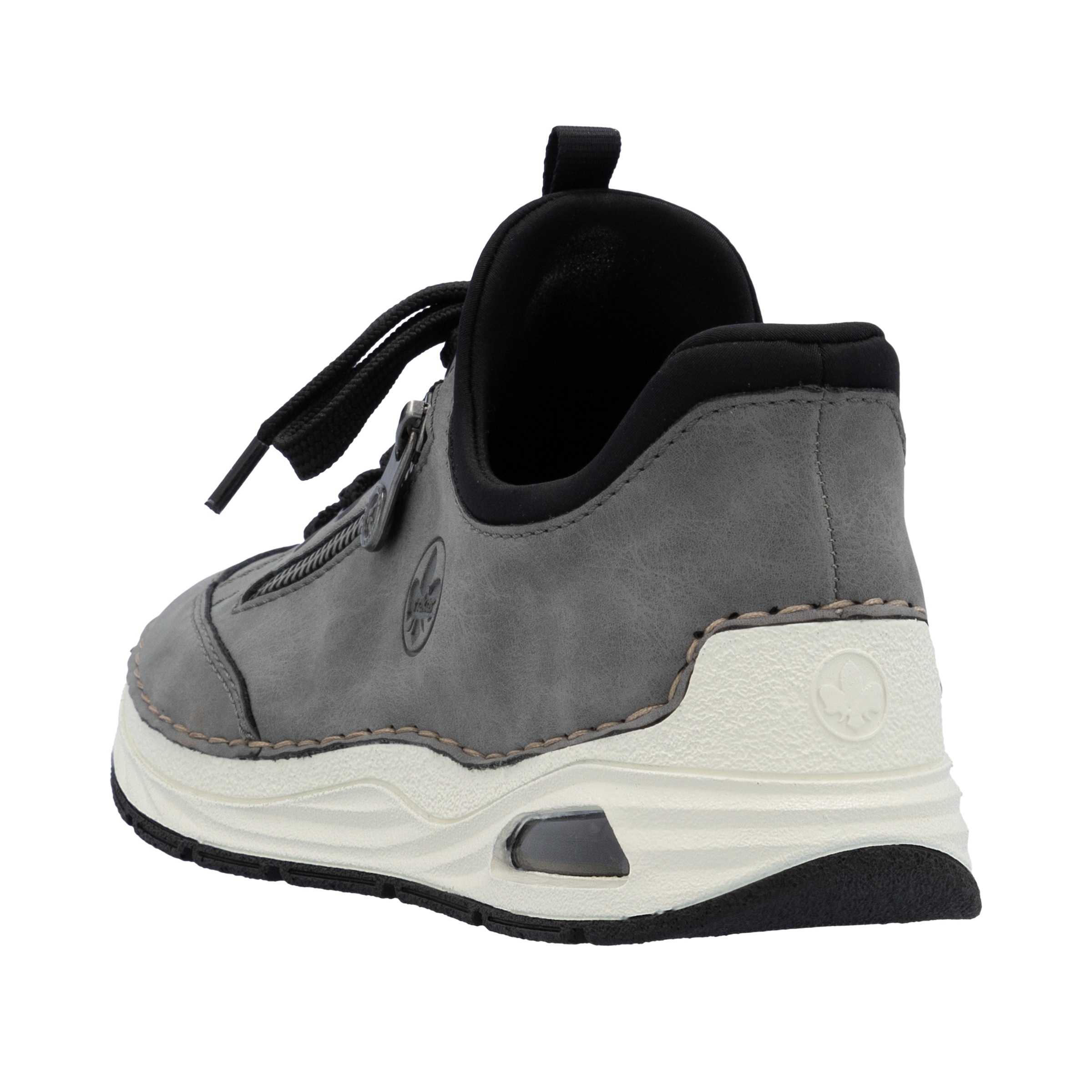 Rieker Slip-On Sneaker »Ready2GO«, Schlupfschuh, Halbschuh, Freizeitsneaker mit aufgesetzter Schnürung