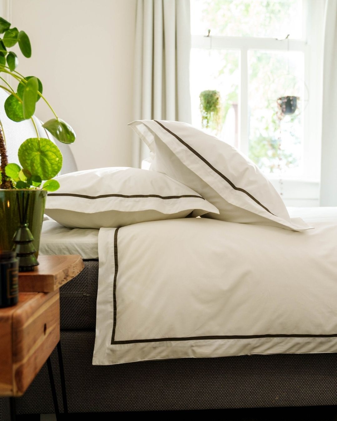 kayori Bettwäsche "Yoichi" 2 tlg. Hergestellt aus 100% reinem ägyptischen B günstig online kaufen