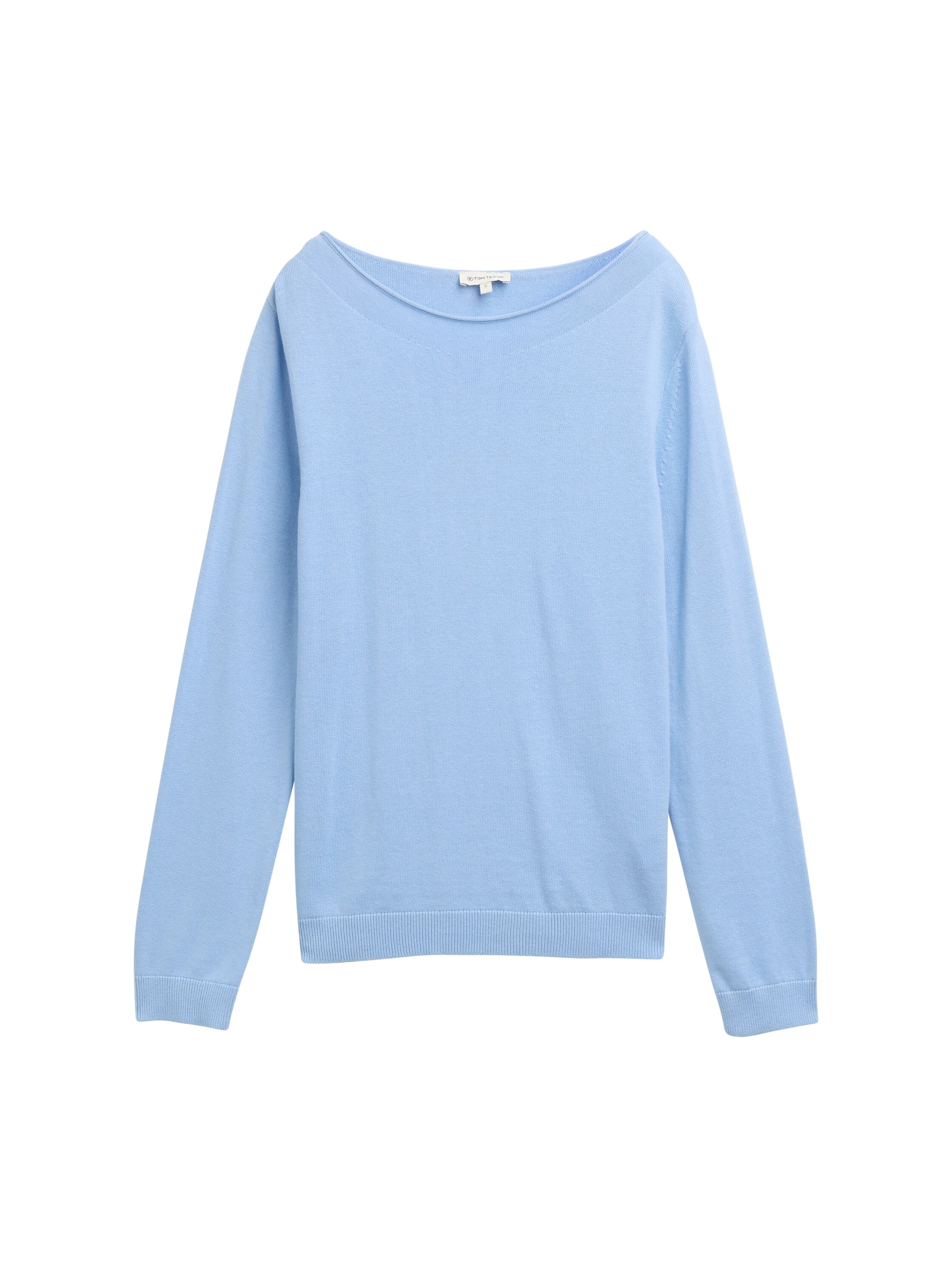 TOM TAILOR Strickpullover, mit U-Boot Ausschnitt