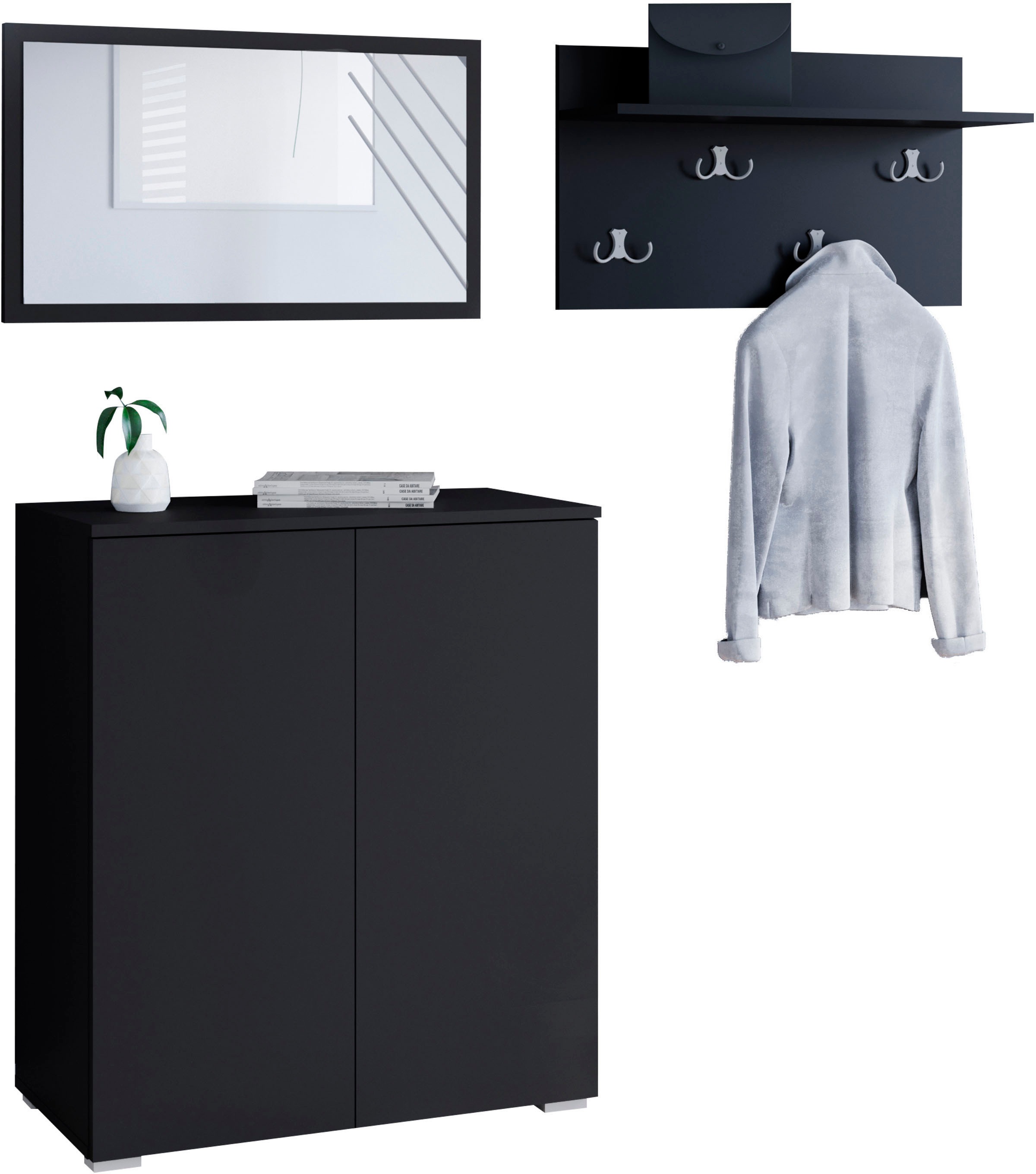 OTTO home Garderoben-Set "PARIS/ TOKYO" Komplett-Set, 3 Stk. tlg. günstig online kaufen