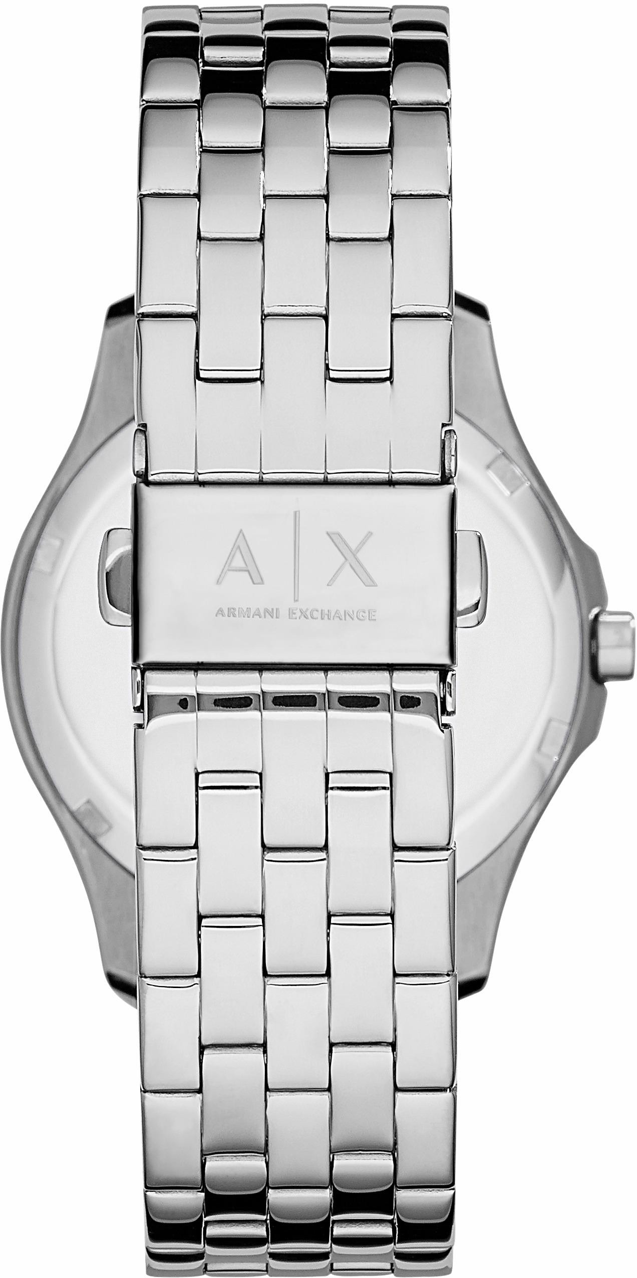 ARMANI EXCHANGE Quarzuhr »AX5215«, Armbanduhr, Damenuhr, Glassteine, analog