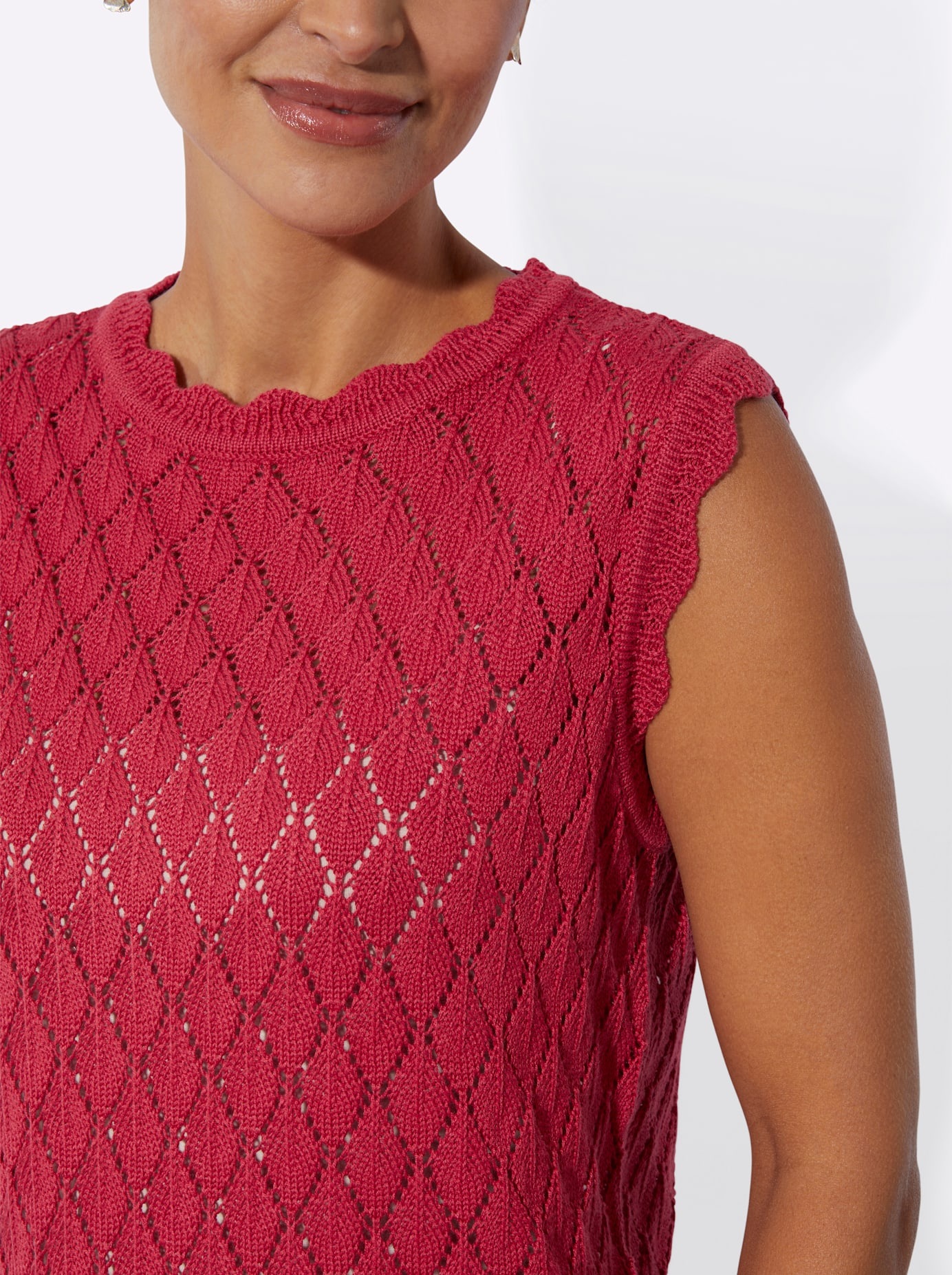 Inspirationen Pullunder »Strick-Pullunder«