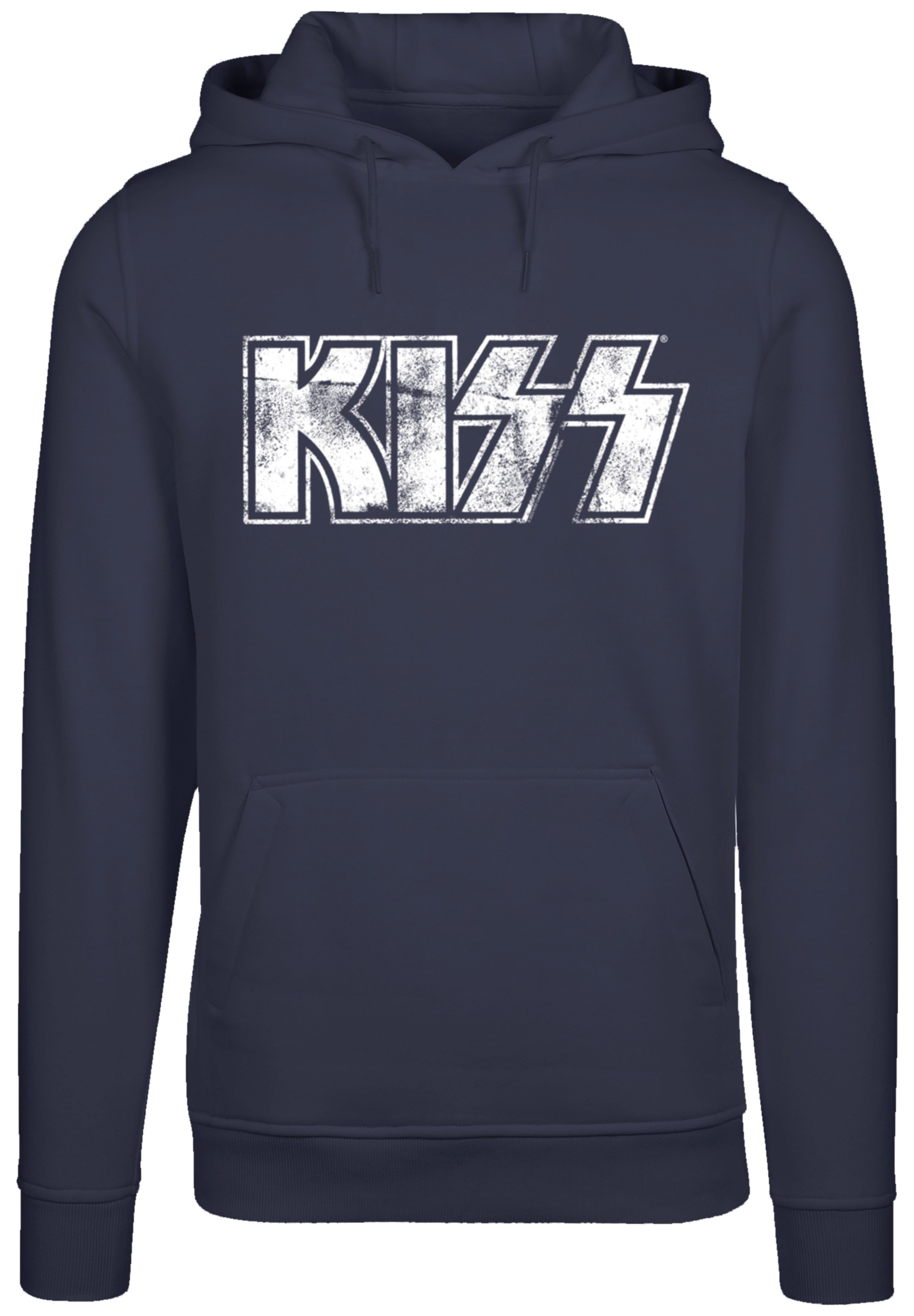 F4NT4STIC Kapuzenpullover »Kiss Rock Music Band Vintage Logo«, Premium Qualität, Band, Logo