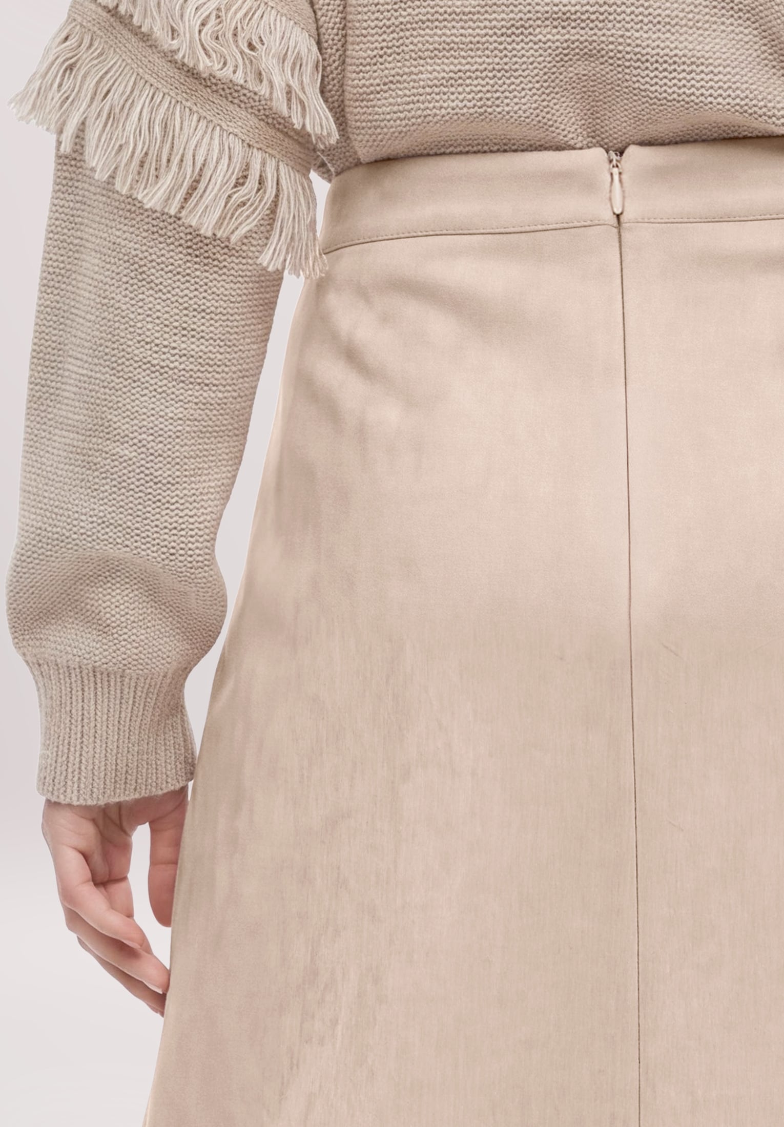 Betty&Co Midirock »Damen mit Eingrifftaschen«