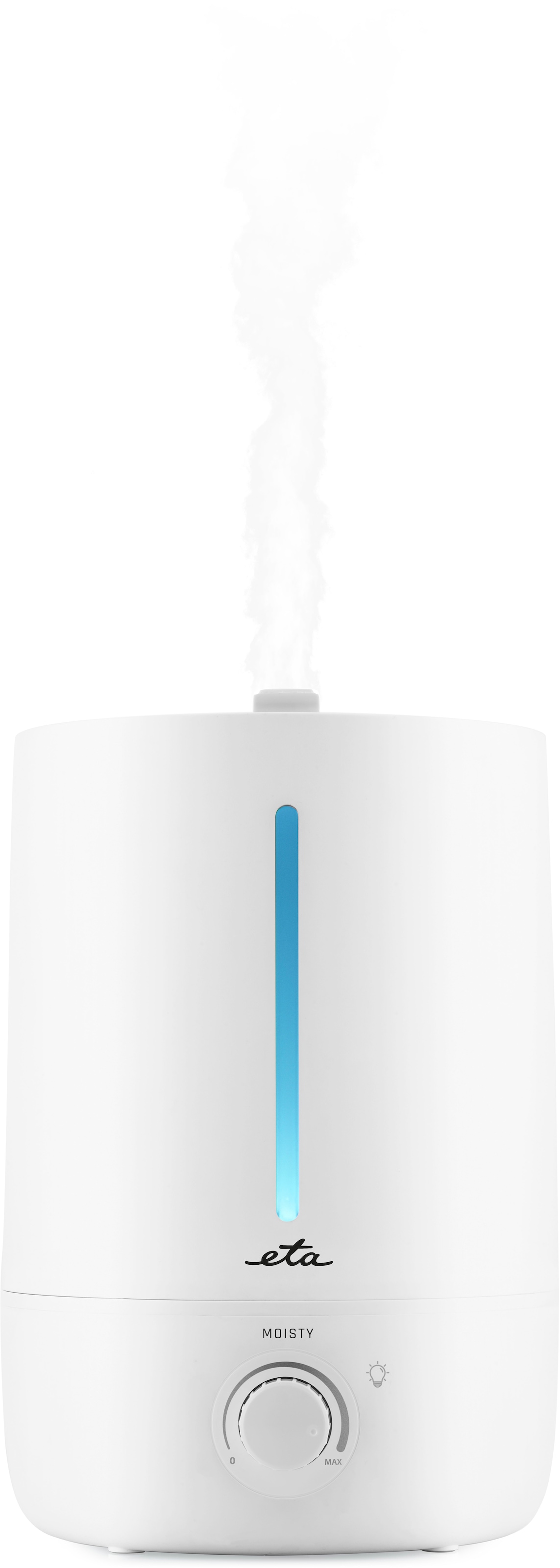 eta Luftbefeuchter »Moisty«, 5 l Wassertank, 5L Wassertank, 30 Std. Betrieb, Abschaltautomatik, LED-Beleuchtung