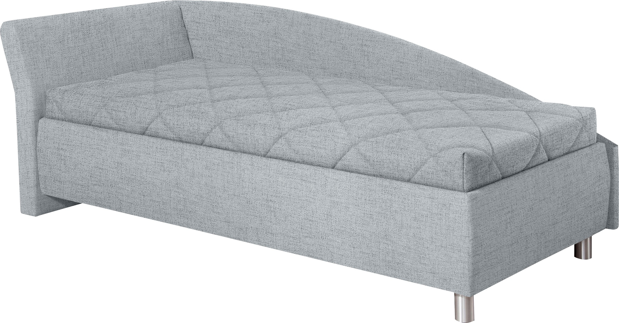 alina Schlafsofa »Lindsay«, Bettkasten, Zierkissen-Set aus: 2 Stk. 40x40cm, 1 Stk. 30x30cm